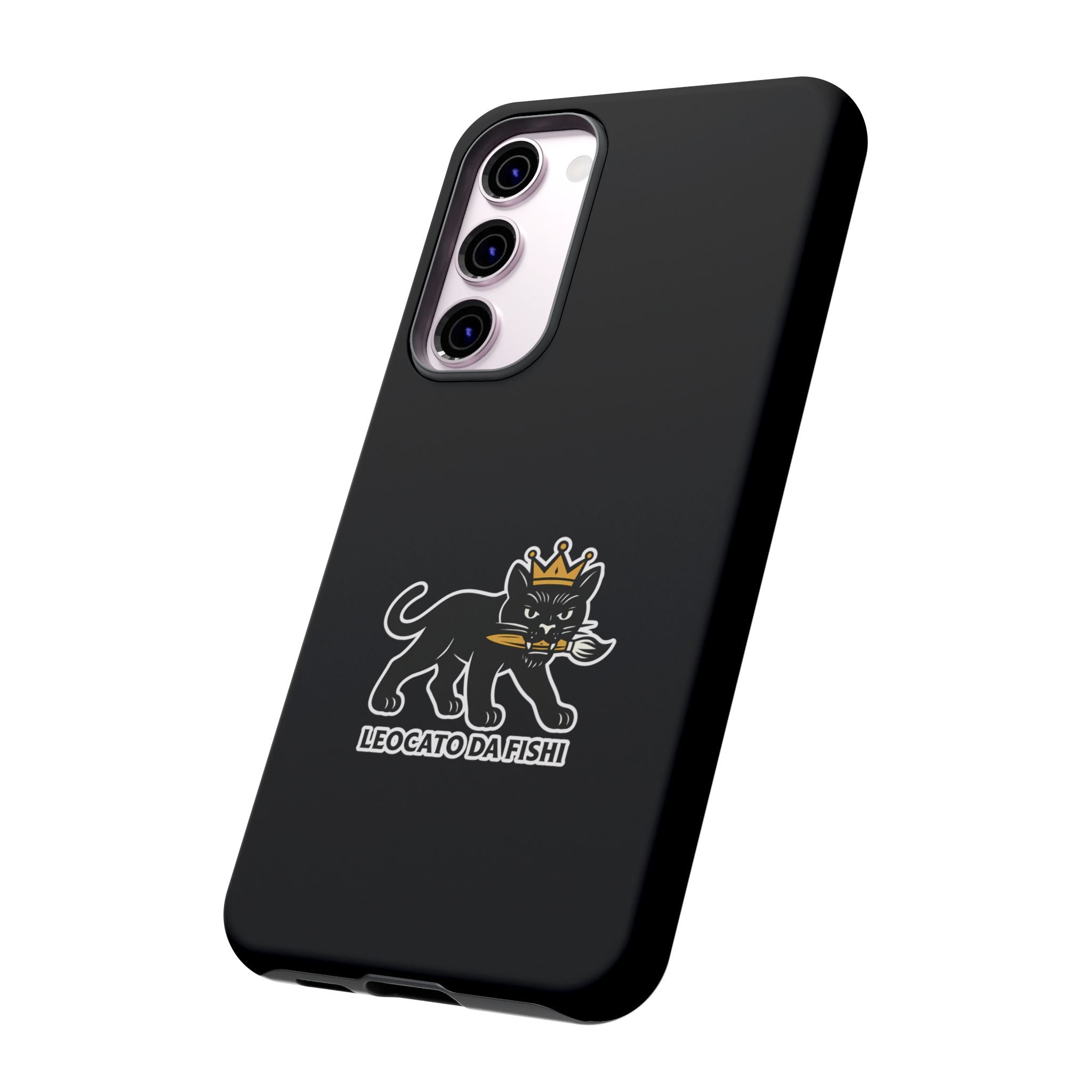 Tough Cases Phone Case, Unique Cat Design, Perfect for Animal Lovers, Gift for Birthdays, Fun Accessory for Everyday Use