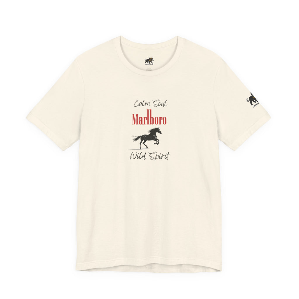calm soul wild spirit Graphic Tee, Casual Summer Shirt, Marine Life T-Shirt, Gift for Sea Lovers,  high quality