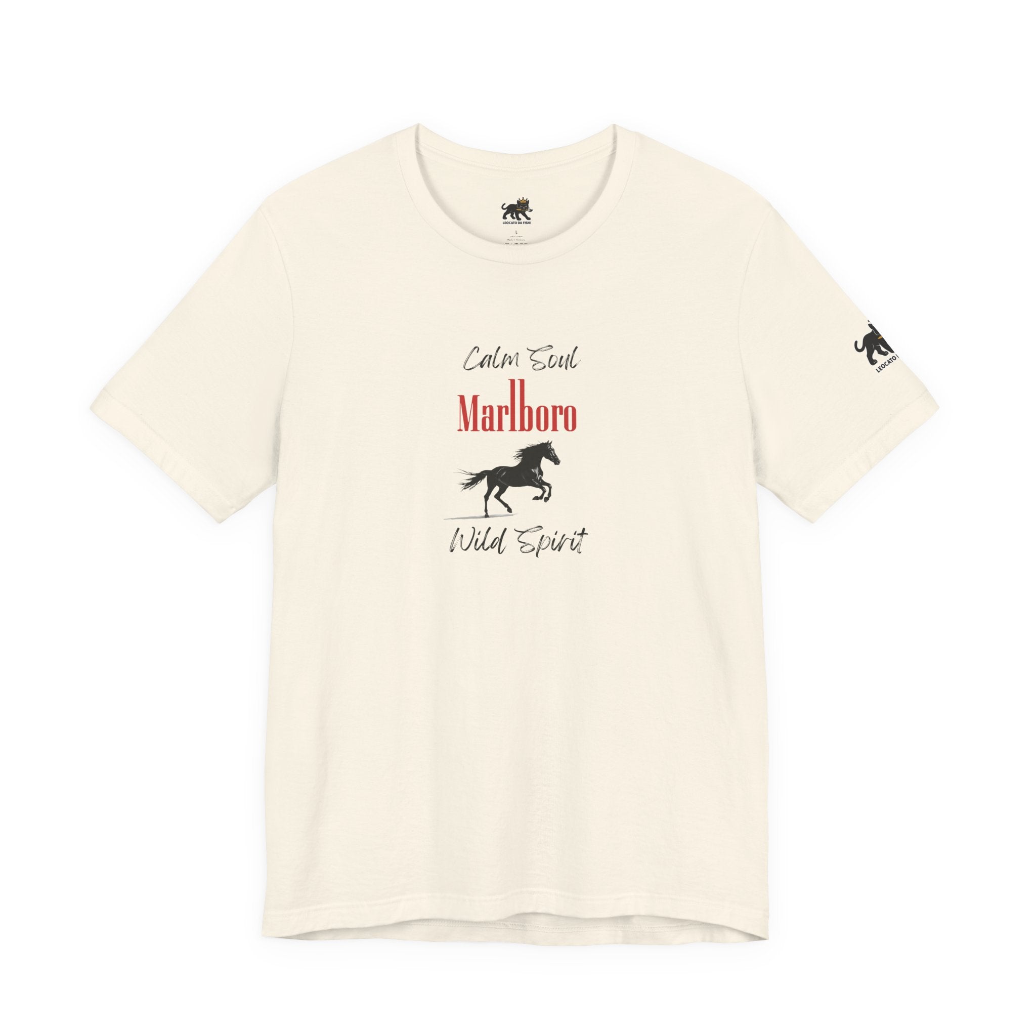 calm soul wild spirit Graphic Tee, Casual Summer Shirt, Marine Life T-Shirt, Gift for Sea Lovers,  high quality