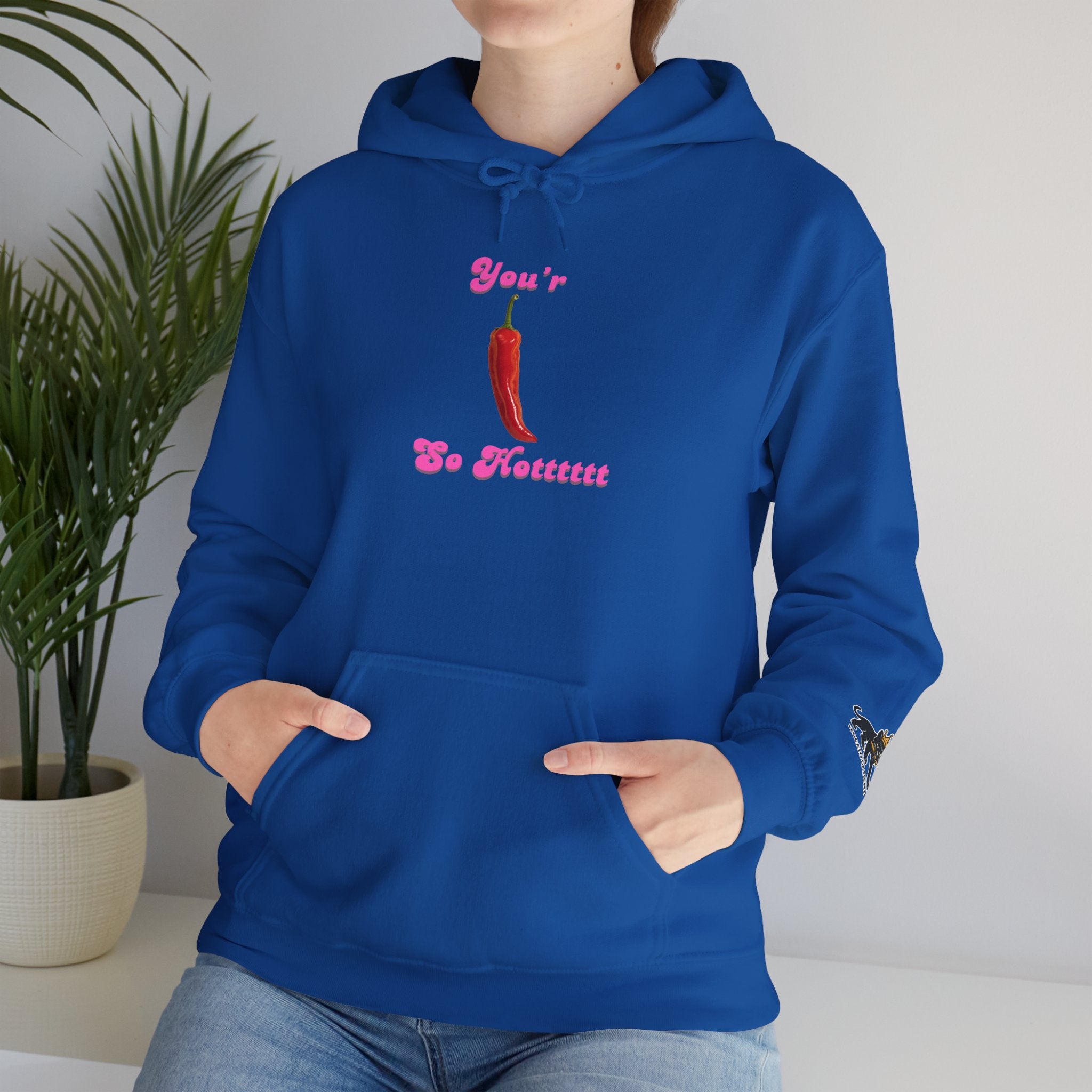 your so hot Hoodie, Fun Gift for Friends, Trendy Unisex Sweatshirt, Cute Casual Wear, Birthday Party Attire, Streetwear Fashion