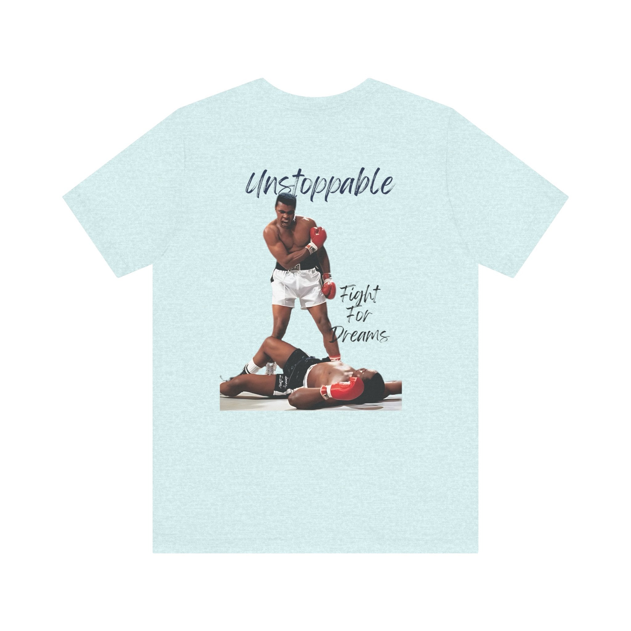 fight for dreams mohamed ali boxer Graphic Tee, Casual Summer Shirt, Marine Life T-Shirt, Gift for Sea Lovers,  high quality