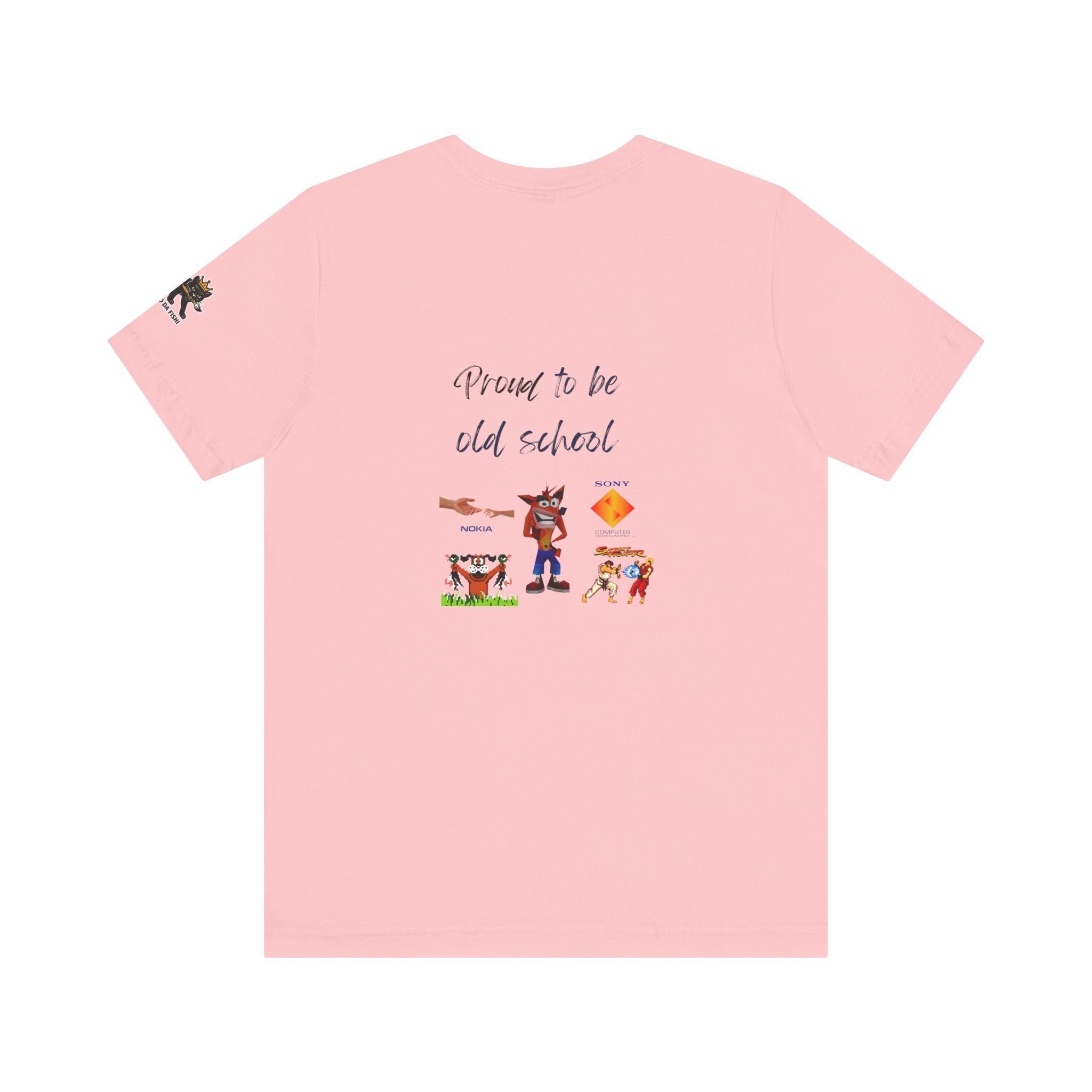 proud to be old school   Graphic Tee, Casual Summer Shirt, Marine Life T-Shirt, Gift for Sea Lovers,  high quality