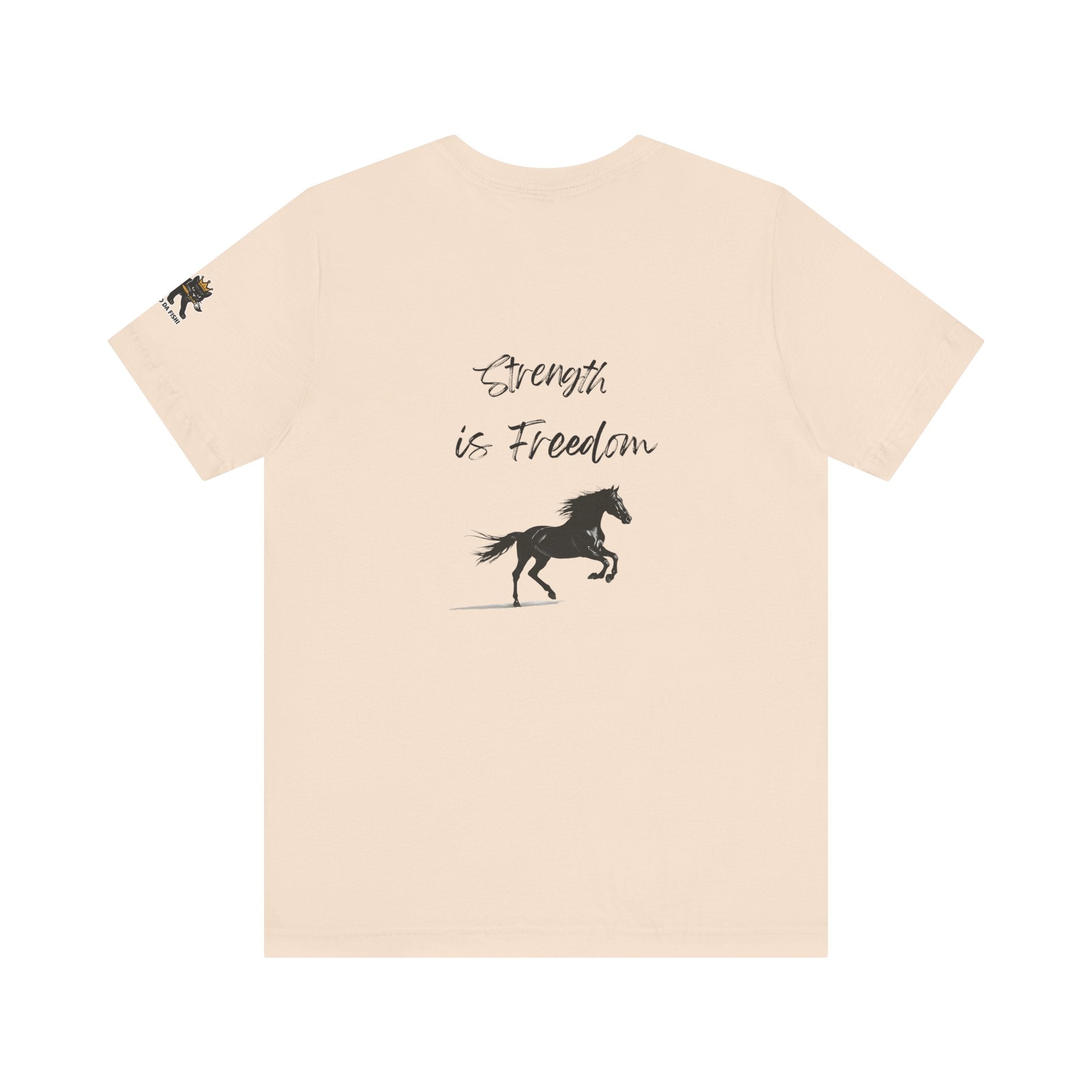 strength is freedom Graphic Tee, Casual Summer Shirt, Marine Life T-Shirt, Gift for Sea Lovers,  high quality