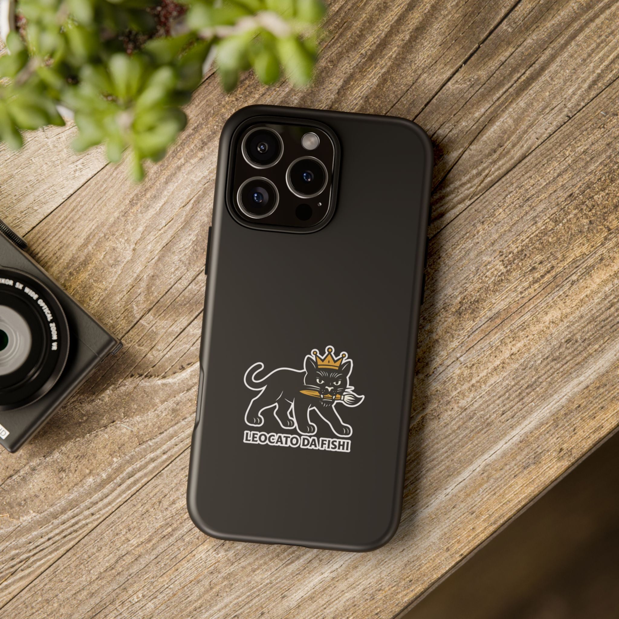 Tough Cases Phone Case, Unique Cat Design, Perfect for Animal Lovers, Gift for Birthdays, Fun Accessory for Everyday Use