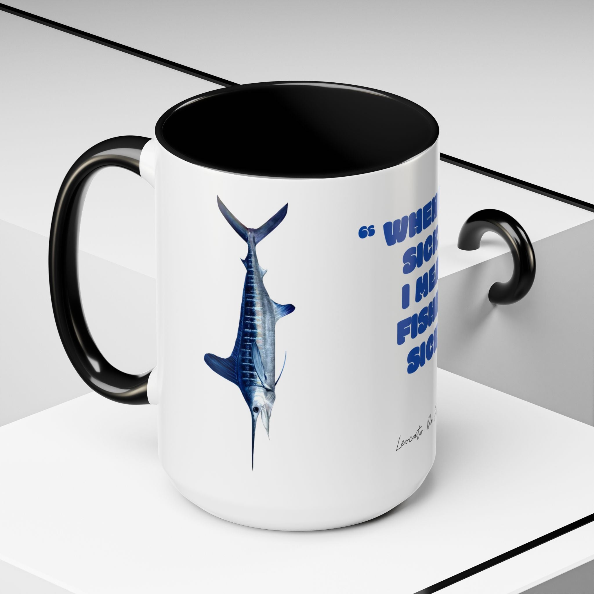 fishing time 1 Coffee Mug (11, 15oz)