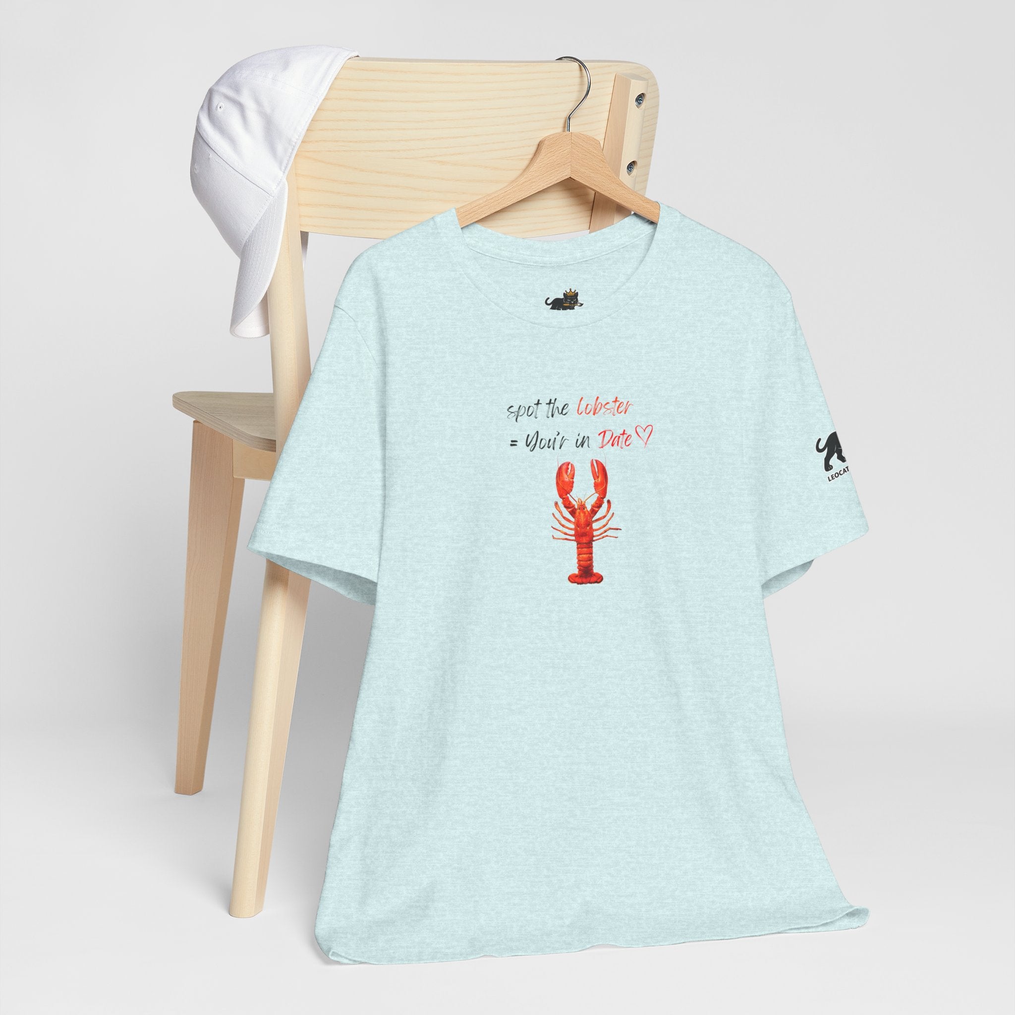 spot the  lobster your in date Graphic Tee, Casual Summer Shirt, Marine Life T-Shirt, Gift for Sea Lovers,  high quality