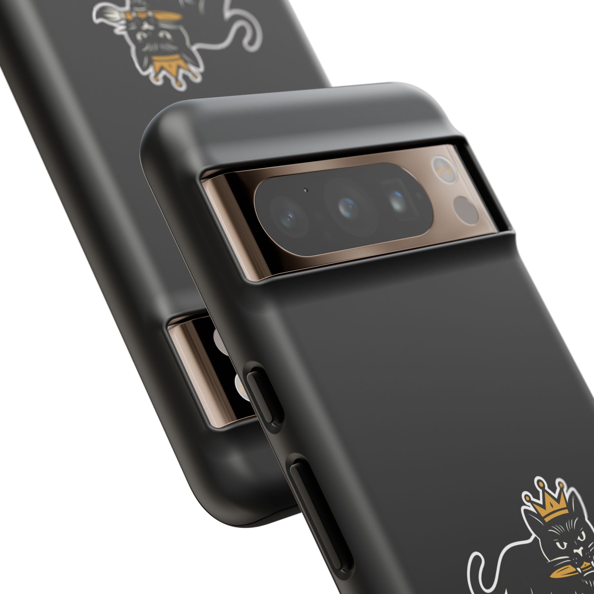 Tough Cases Phone Case, Unique Cat Design, Perfect for Animal Lovers, Gift for Birthdays, Fun Accessory for Everyday Use