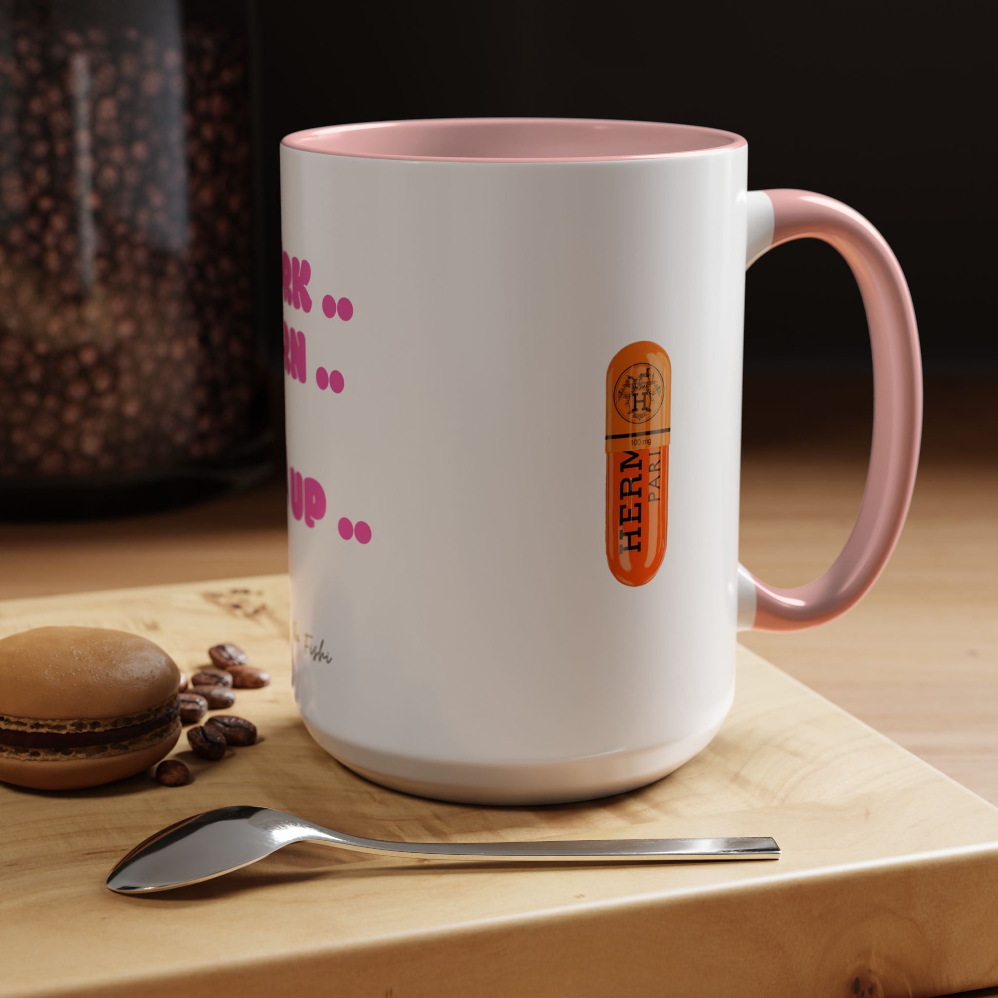 work earn dos up  Coffee Mug (11, 15oz)