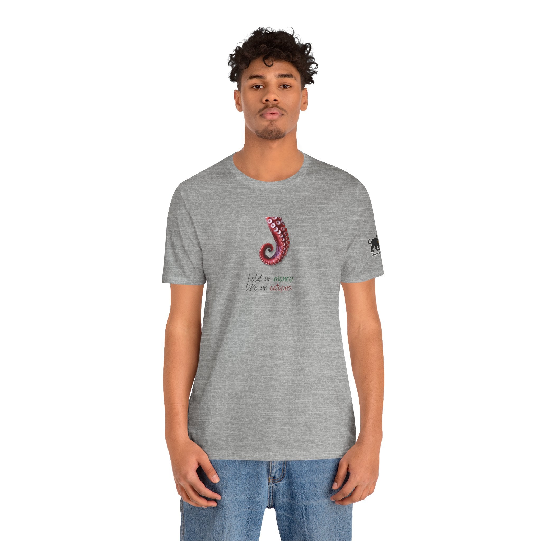 hold ur money like an octopus  Graphic Tee, Casual Summer Shirt, Marine Life T-Shirt, Gift for Sea Lovers,  high quality