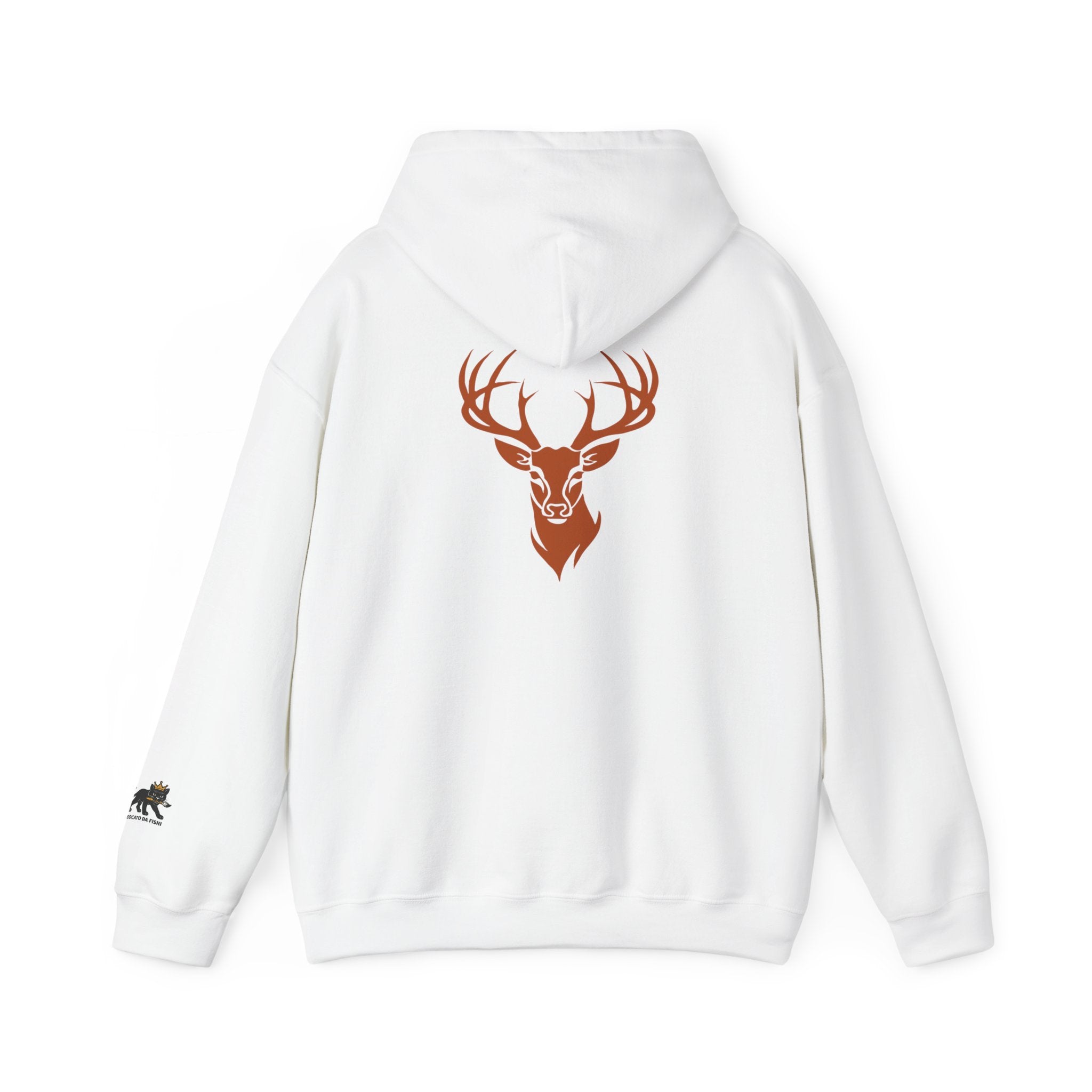 deer head Hooded Sweatshirt, Unisex Casual Hoodie