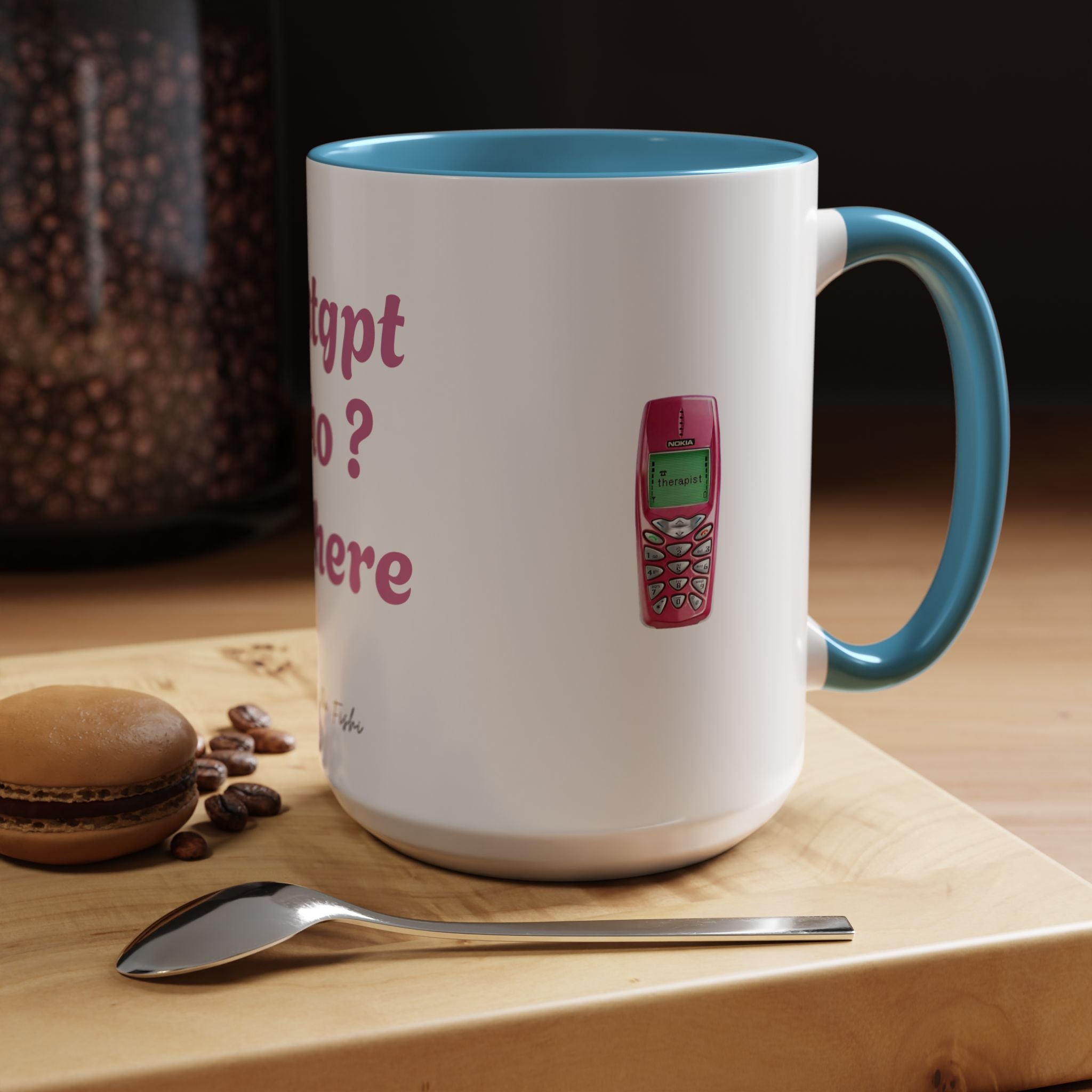 chatgpt how iam here Coffee Mug (11, 15oz)