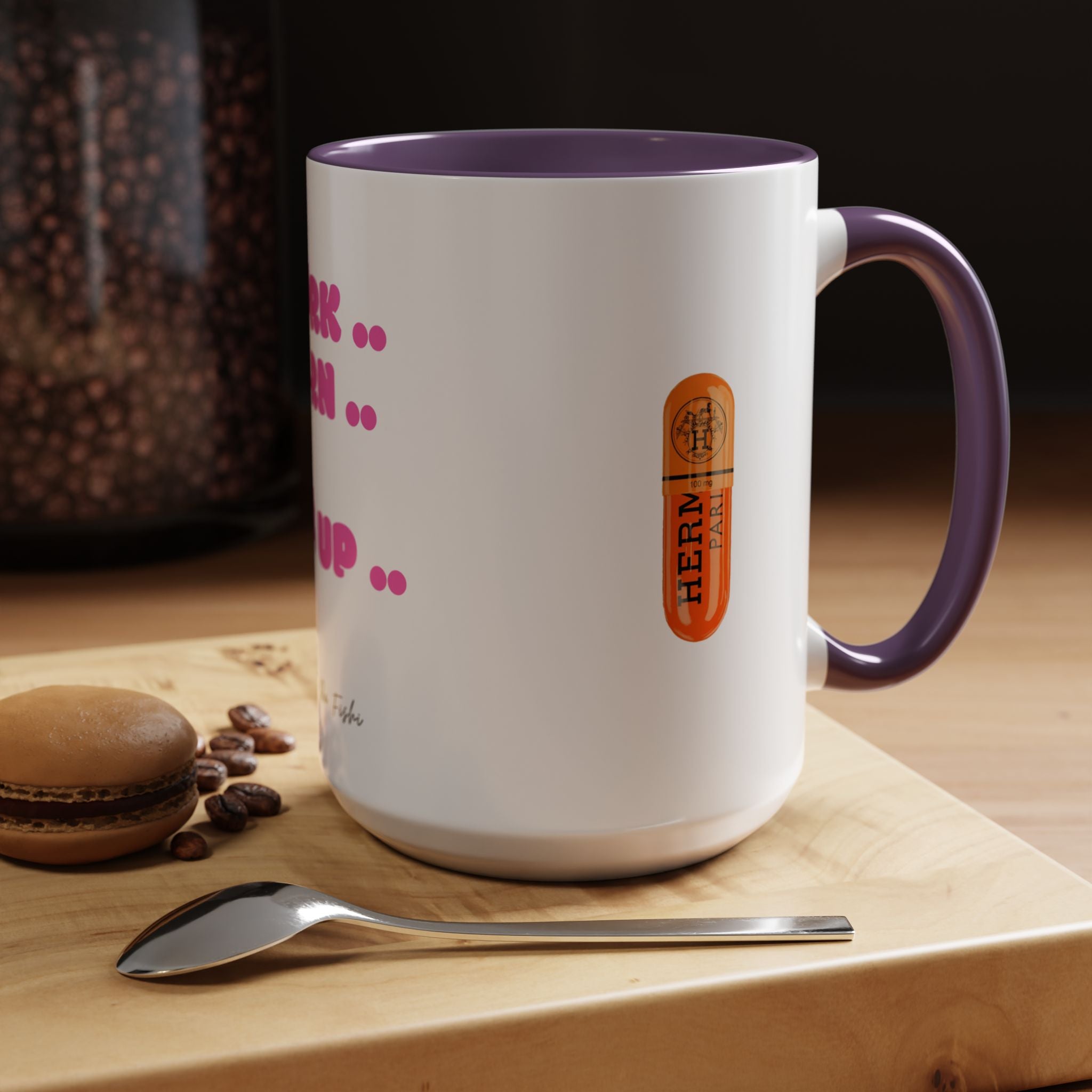 work earn dos up  Coffee Mug (11, 15oz)
