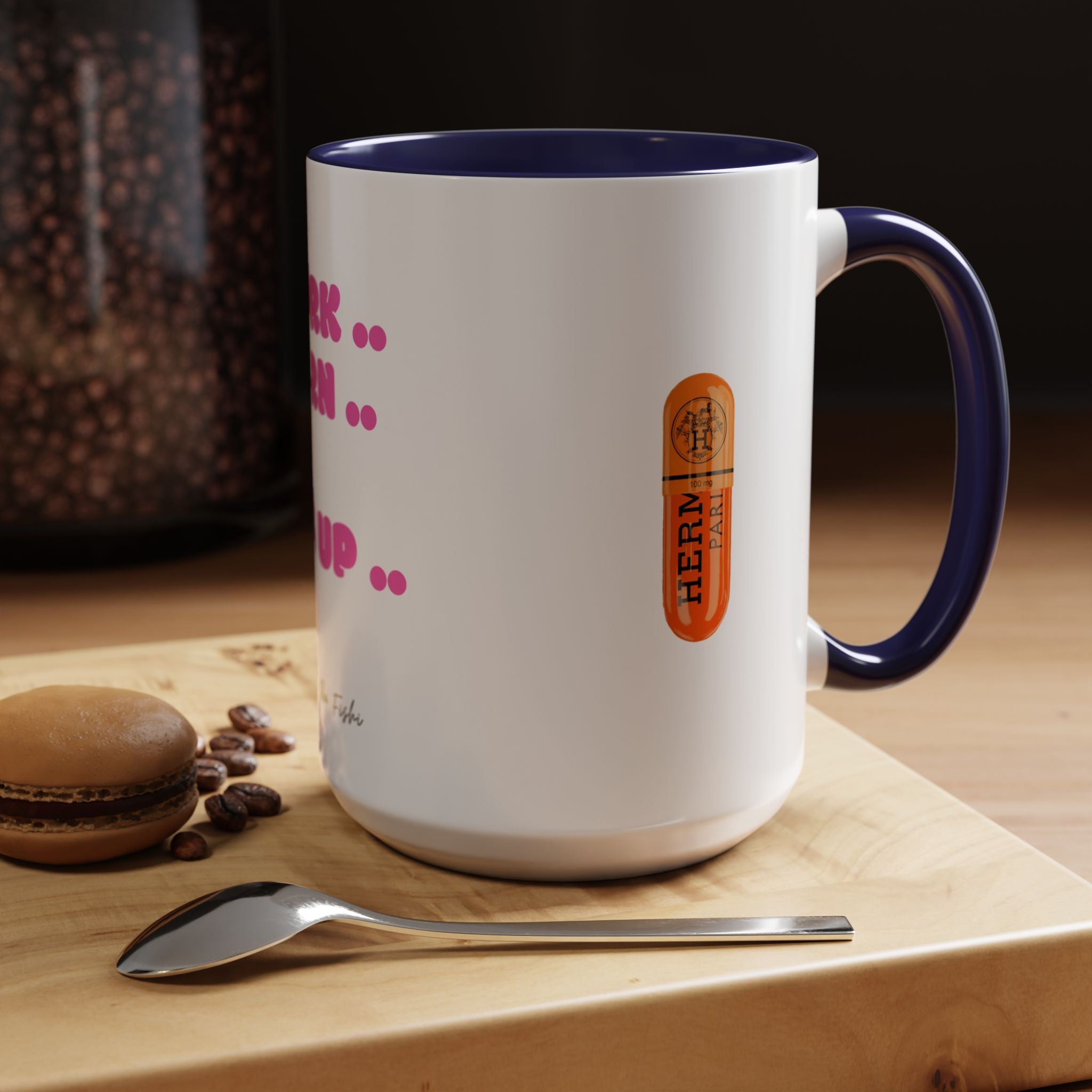 work earn dos up  Coffee Mug (11, 15oz)