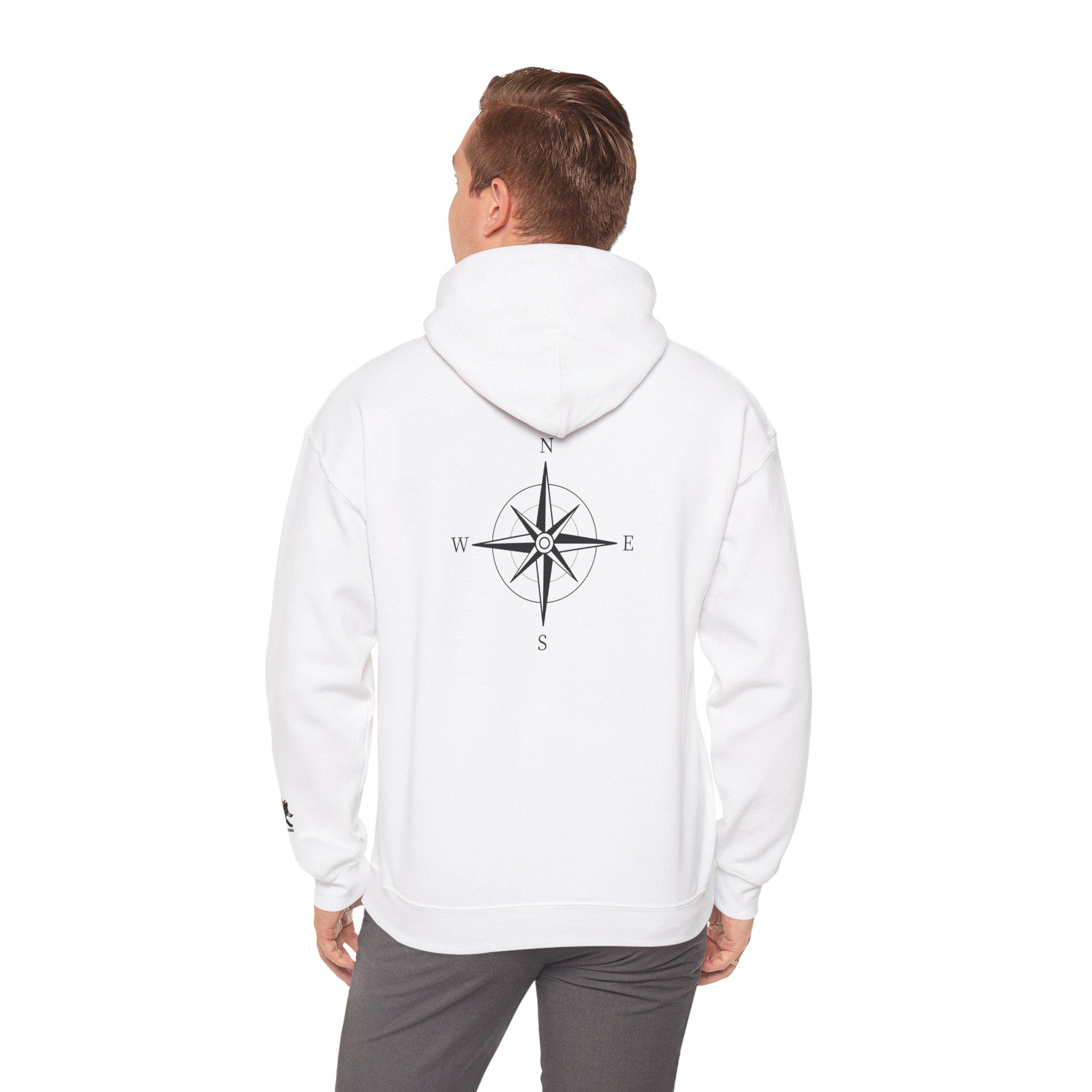 navigation  Hooded Sweatshirt, Unisex Casual Hoodie, Perfect Gift for Friends, Inspiring Apparel, Comfortable Daily Wear
