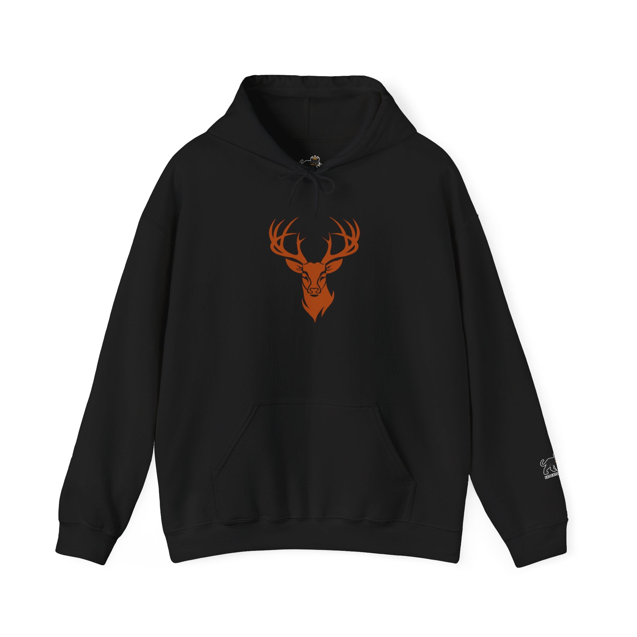 deer head Hooded Sweatshirt, Unisex Casual Hoodie