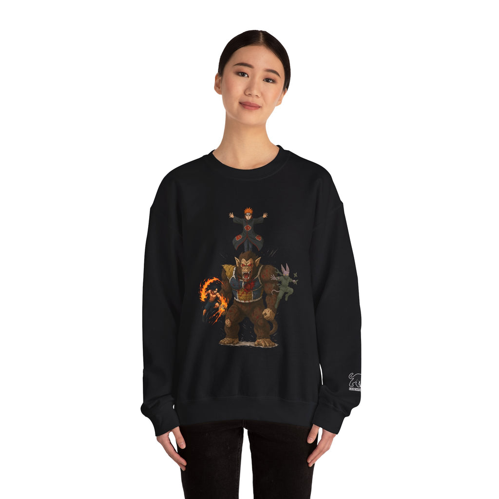 fight pain , nothing ends without pain Unisex Heavy Blend™ Crewneck Sweatshirt , high quality