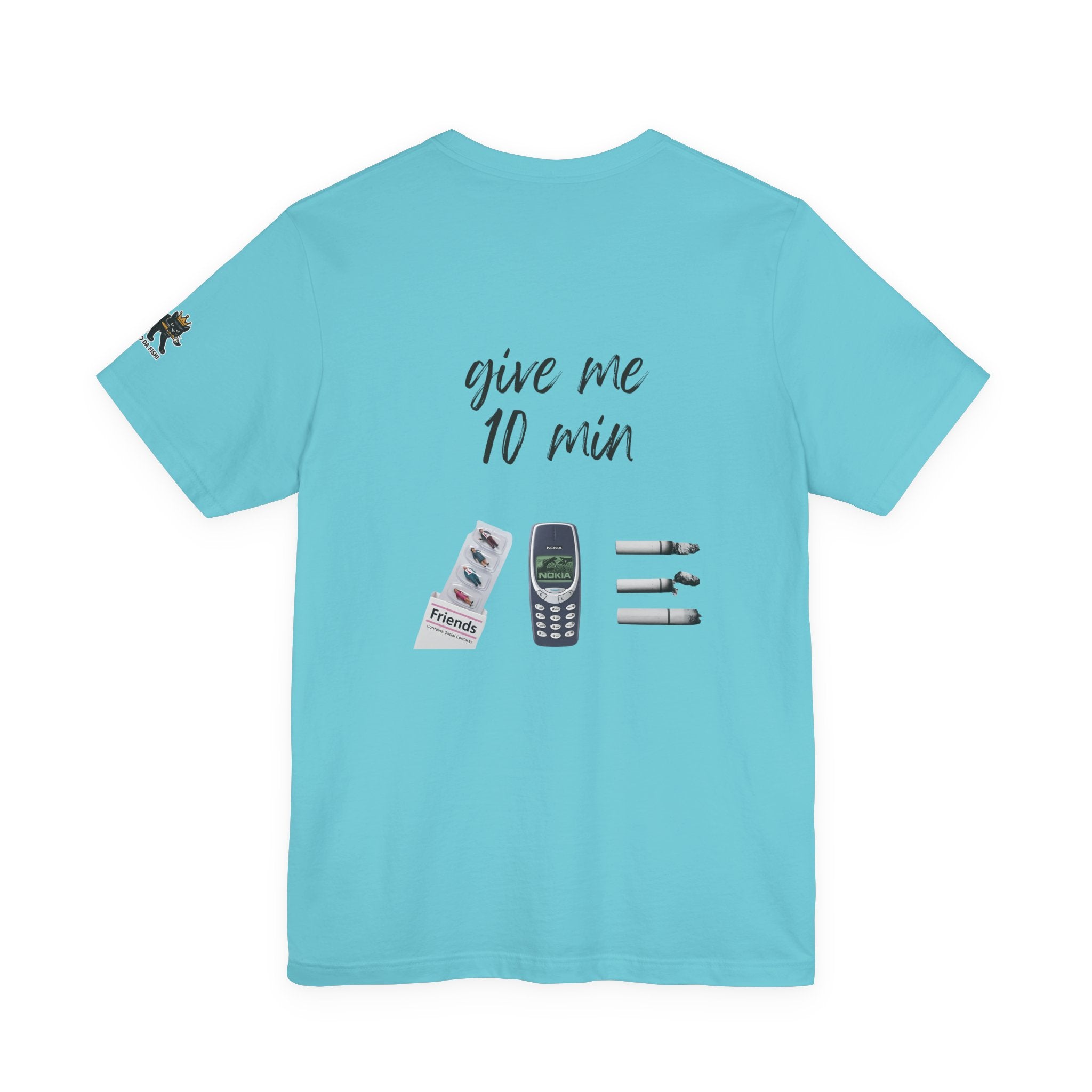 give me 10 min Graphic Tee, Casual Summer Shirt, Marine Life T-Shirt, Gift for Sea Lovers,  high quality