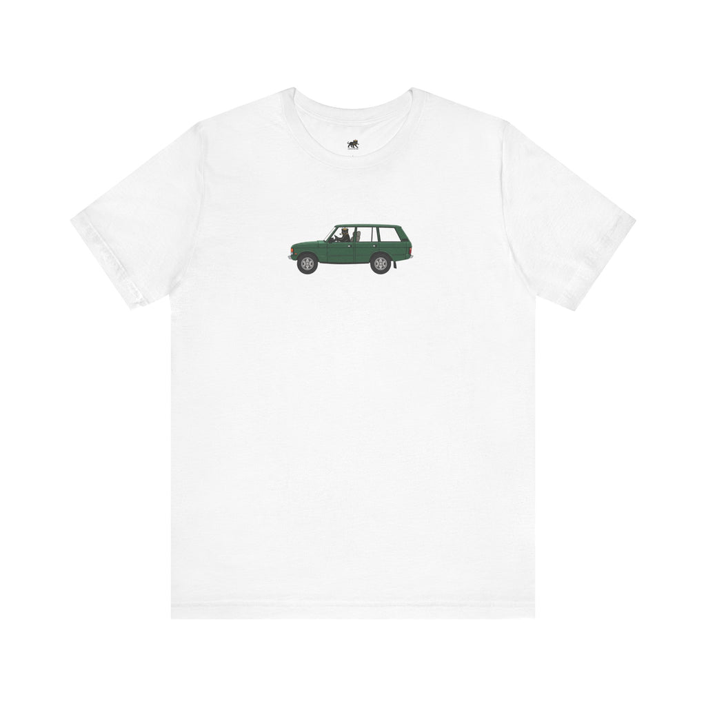 green land rover classic car Stylish , high quality