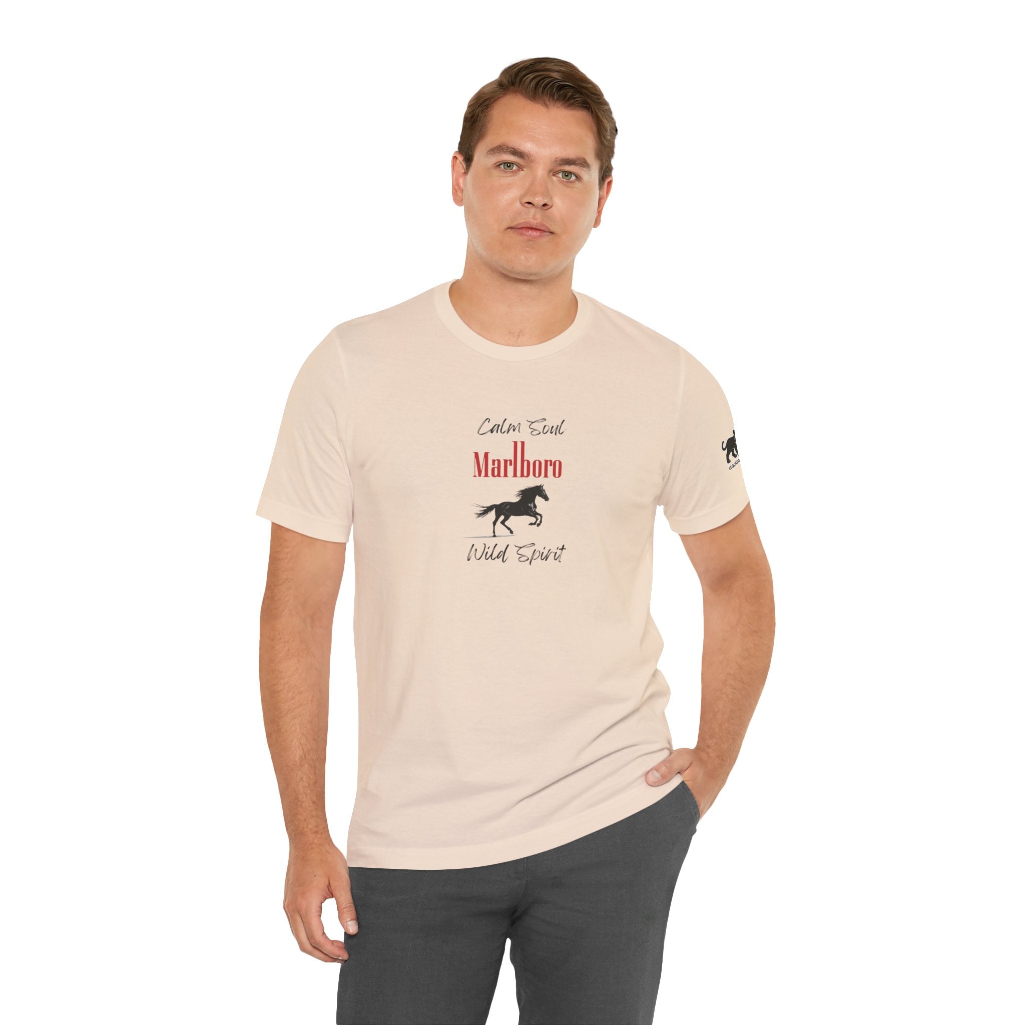 calm soul wild spirit Graphic Tee, Casual Summer Shirt, Marine Life T-Shirt, Gift for Sea Lovers,  high quality