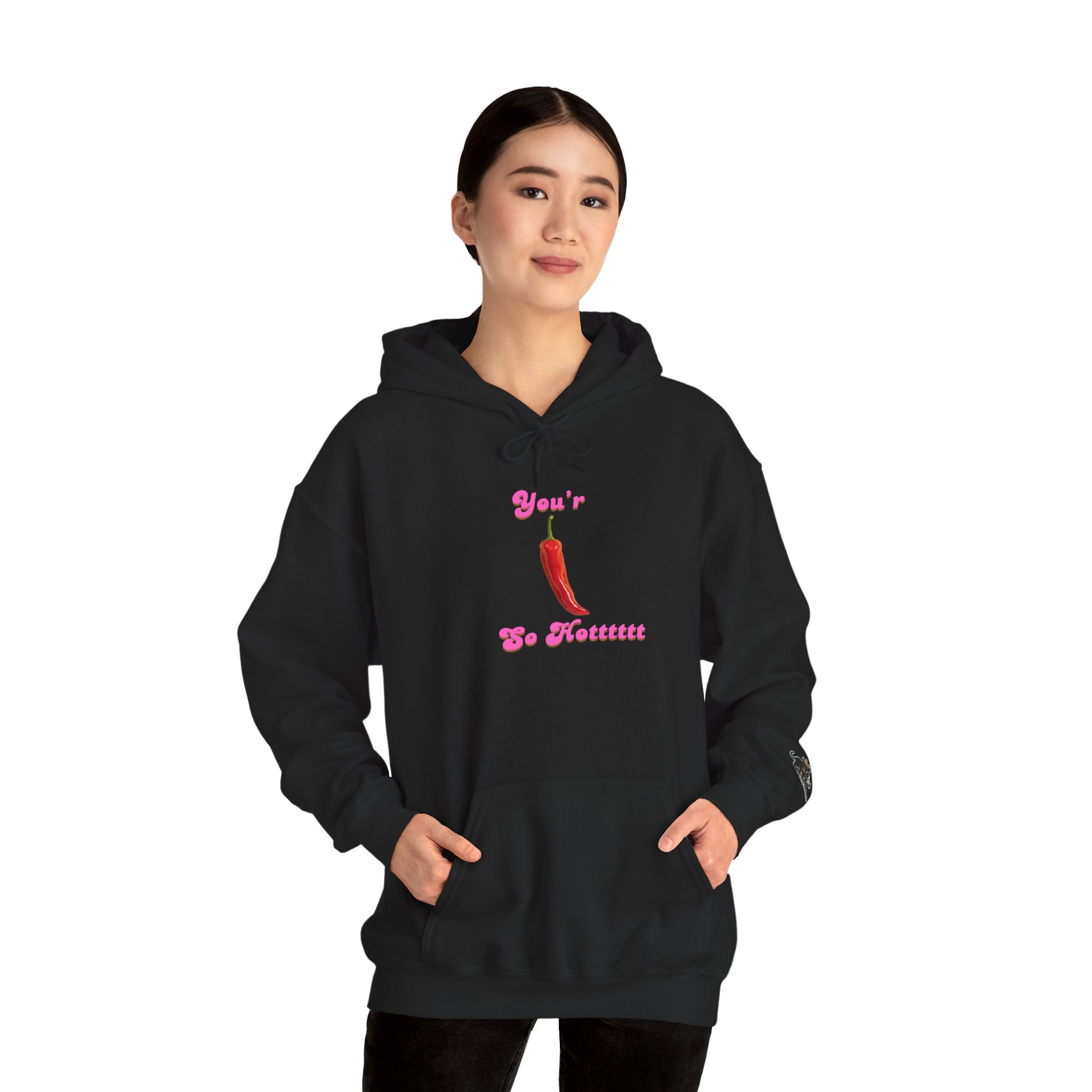 your so hot Hoodie, Fun Gift for Friends, Trendy Unisex Sweatshirt, Cute Casual Wear, Birthday Party Attire, Streetwear Fashion