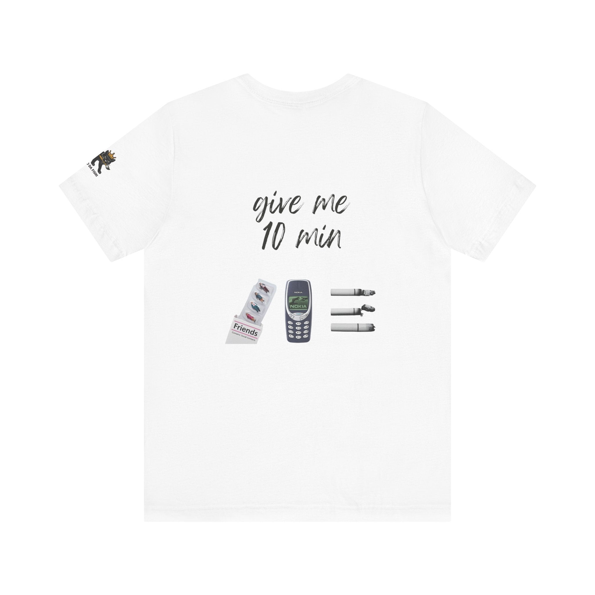 give me 10 min Graphic Tee, Casual Summer Shirt, Marine Life T-Shirt, Gift for Sea Lovers,  high quality