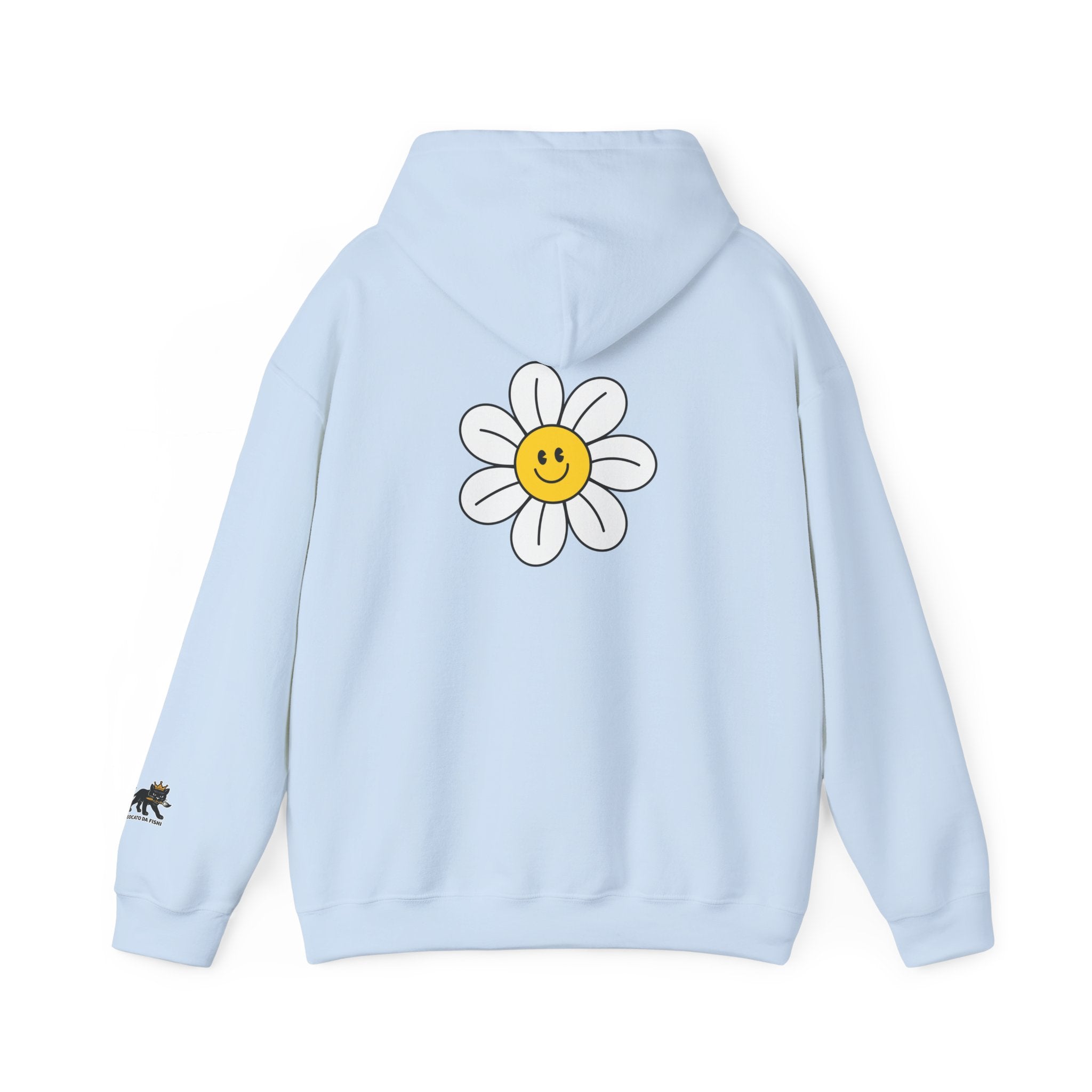 happy flower Hooded Sweatshirt, Comfortable Daily Wear