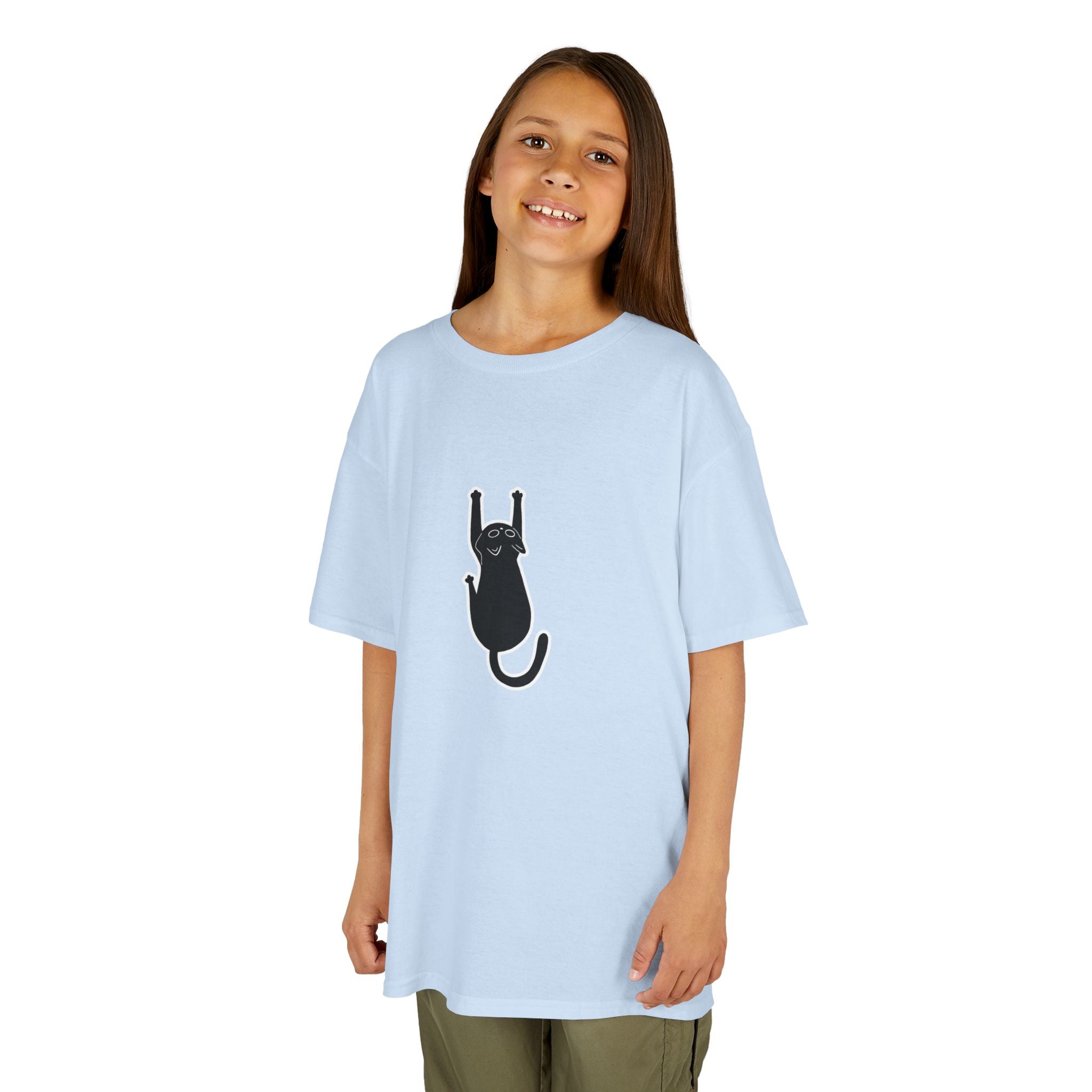 Playful Cat Kids 2  - Cute Cotton T-Shirt,