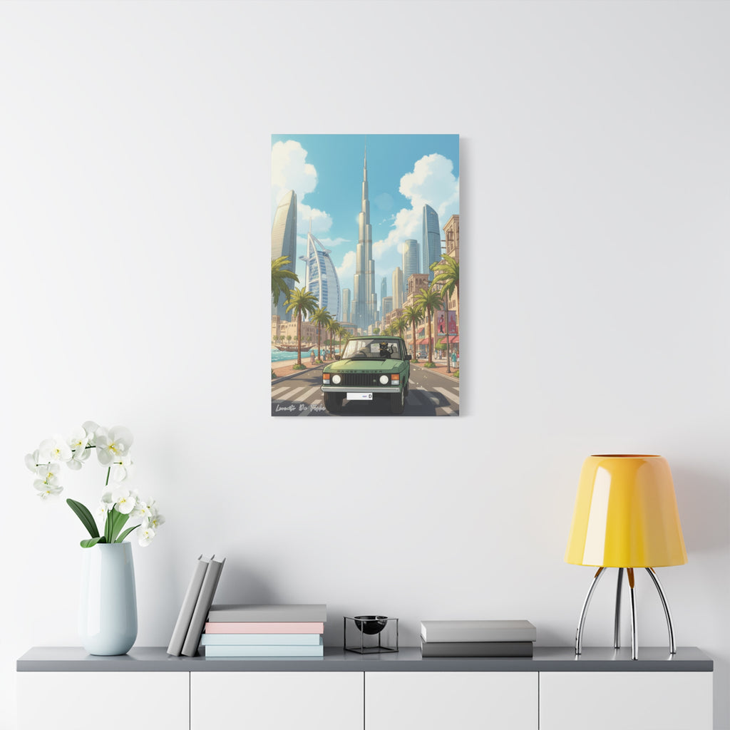leocato da fishi in Dubai   Canvas Print, Wall Art Decor,