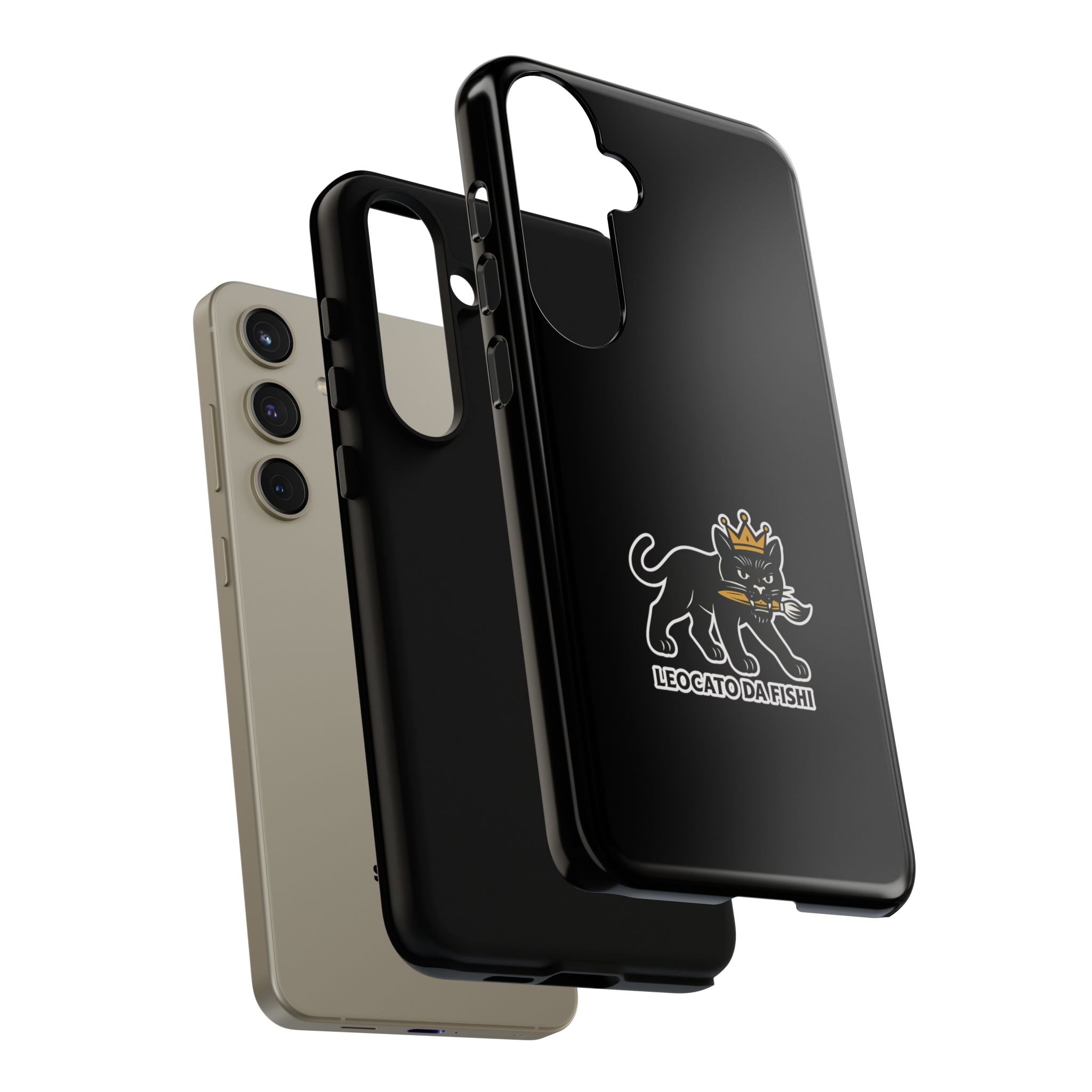 Tough Cases Phone Case, Unique Cat Design, Perfect for Animal Lovers, Gift for Birthdays, Fun Accessory for Everyday Use