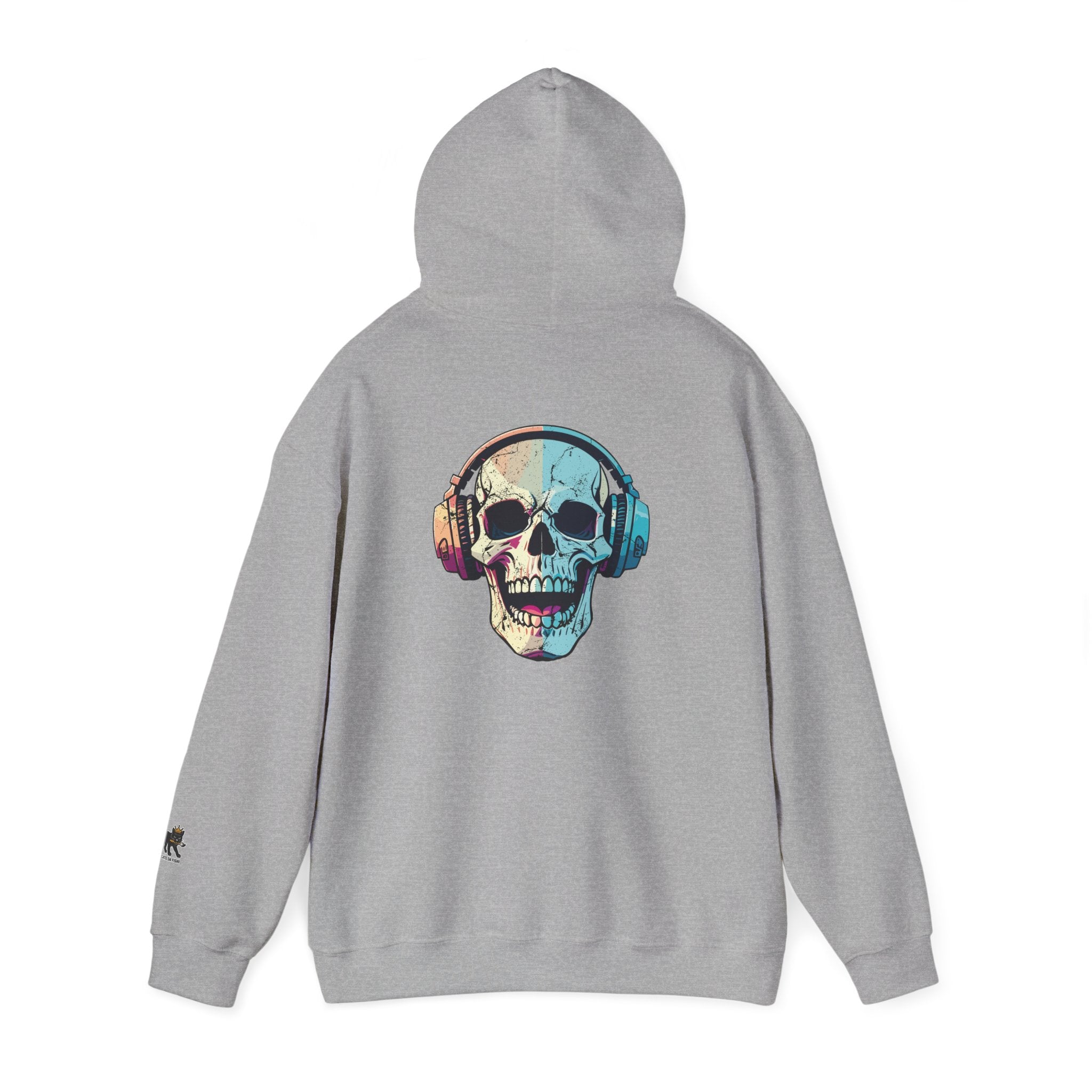 skull music Hooded Sweatshirt