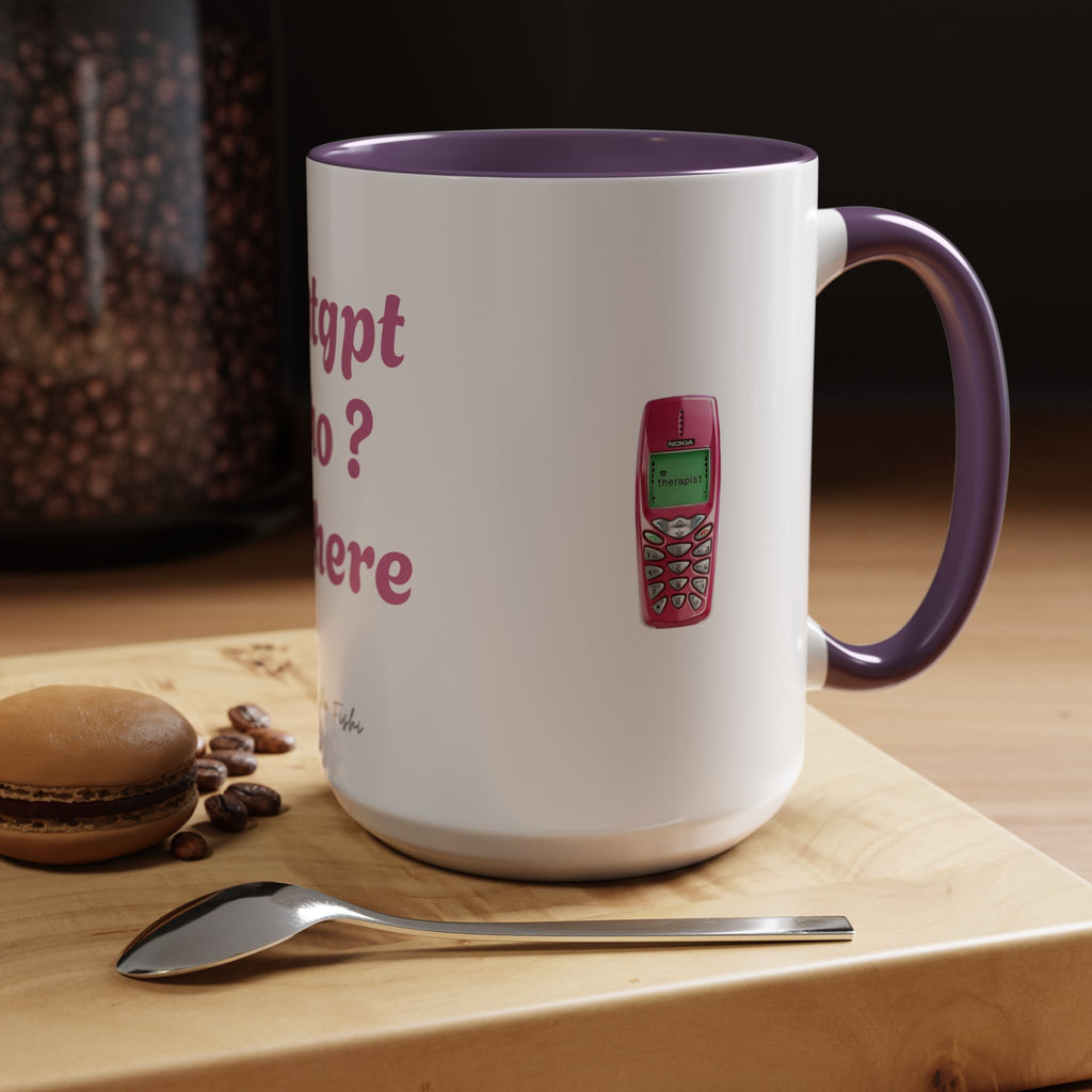 chatgpt how iam here Coffee Mug (11, 15oz)
