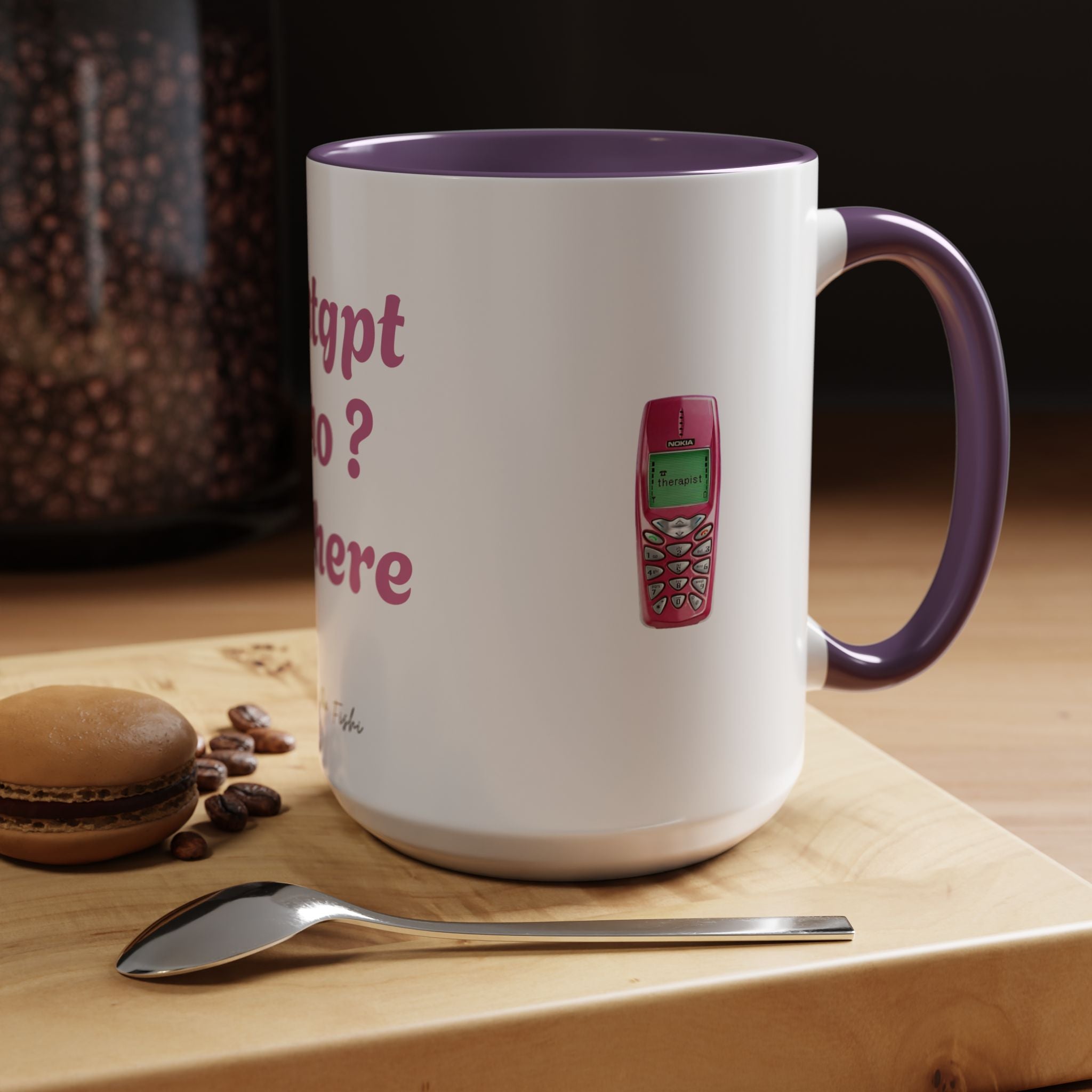 chatgpt how iam here Coffee Mug (11, 15oz)