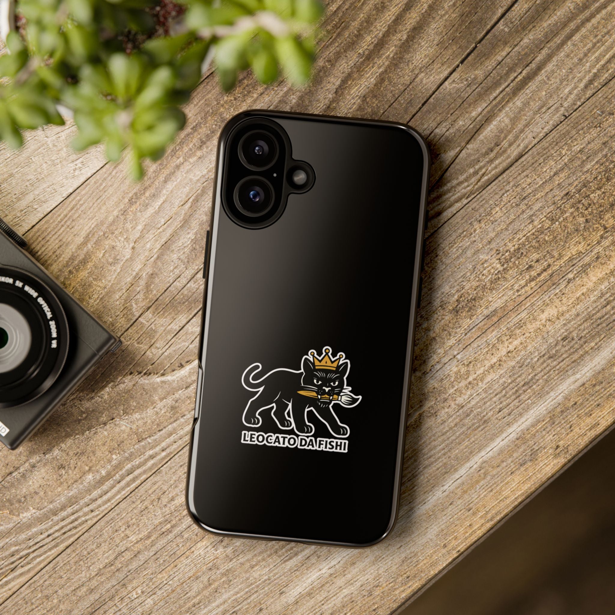 Tough Cases Phone Case, Unique Cat Design, Perfect for Animal Lovers, Gift for Birthdays, Fun Accessory for Everyday Use