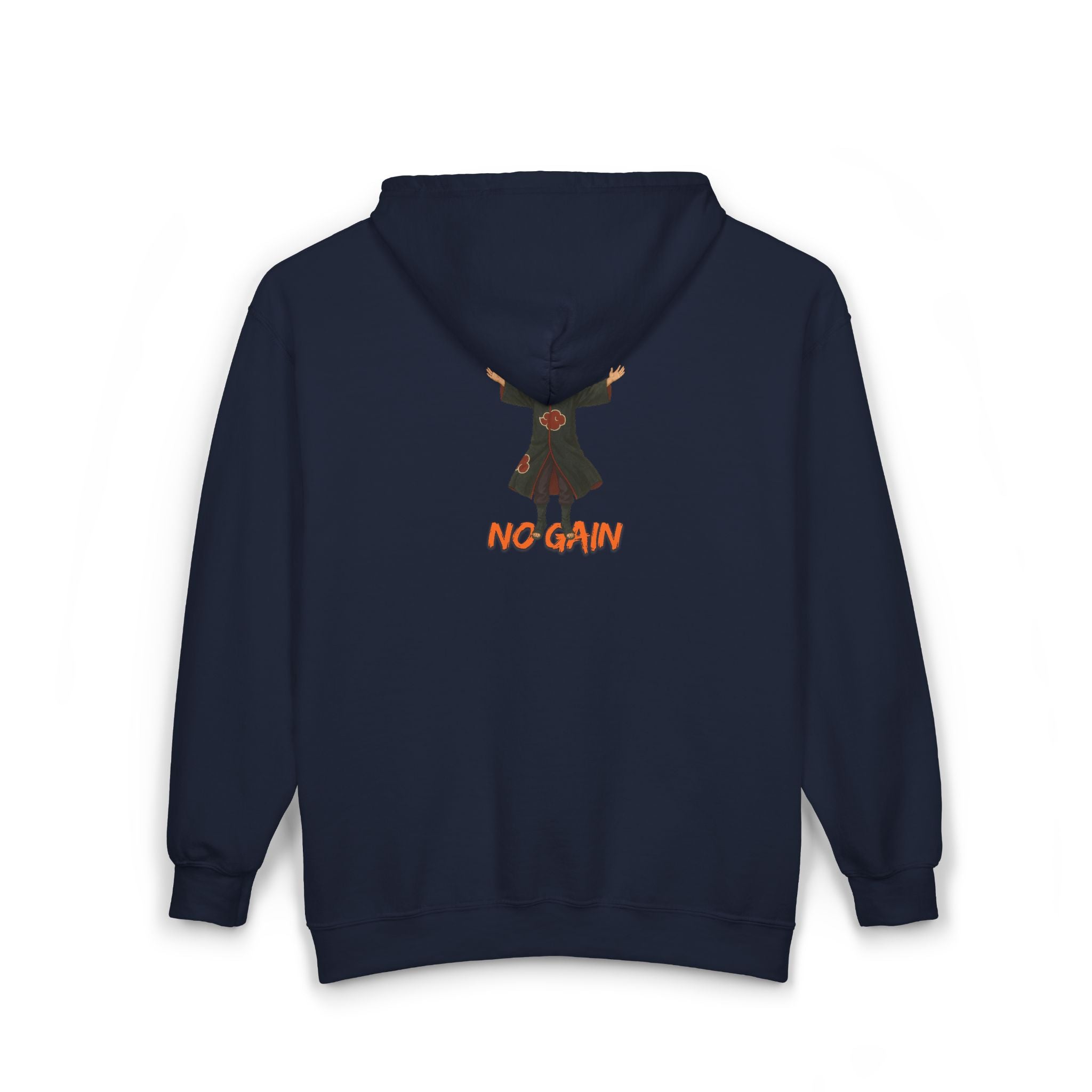 pain : no pain on gain Unisex Heavy Blend™ Full Zip Hooded Sweatshirt