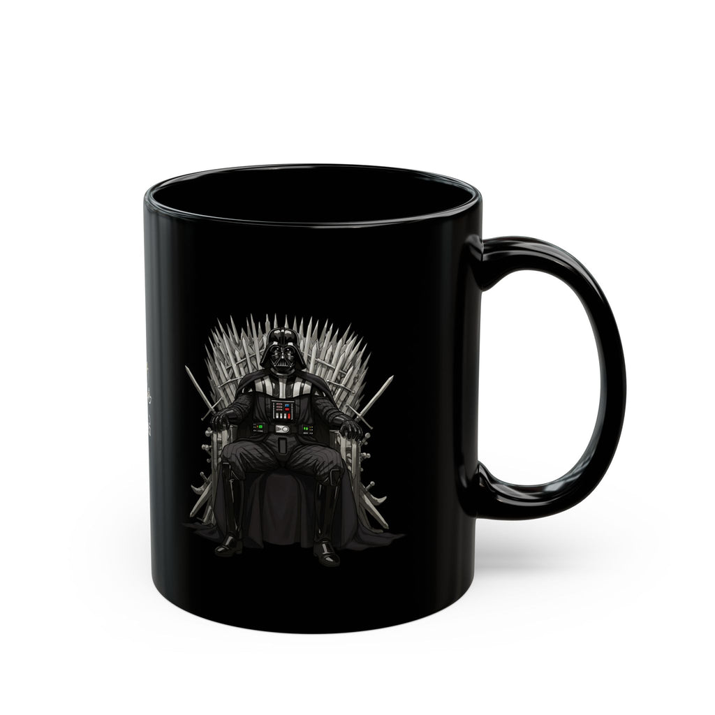 lord Darth  Black Mug with Cat and Darth Vader Designs, Gift for Pop Culture Lovers, Coffee Lover's Accessory, Geeky Kitchen Decor, [...]
