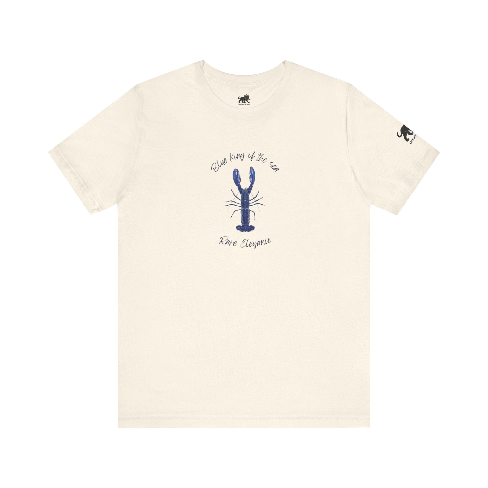 blue king of sea Lobster Graphic Tee, Casual Summer Shirt, Marine Life T-Shirt, Gift for Sea Lovers,  high quality