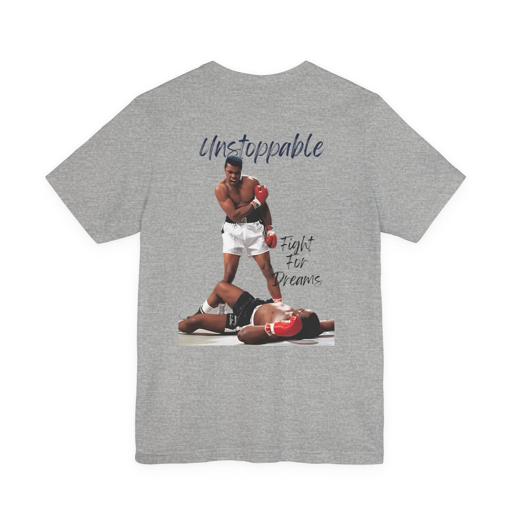 fight for dreams mohamed ali boxer Graphic Tee, Casual Summer Shirt, Marine Life T-Shirt, Gift for Sea Lovers,  high quality