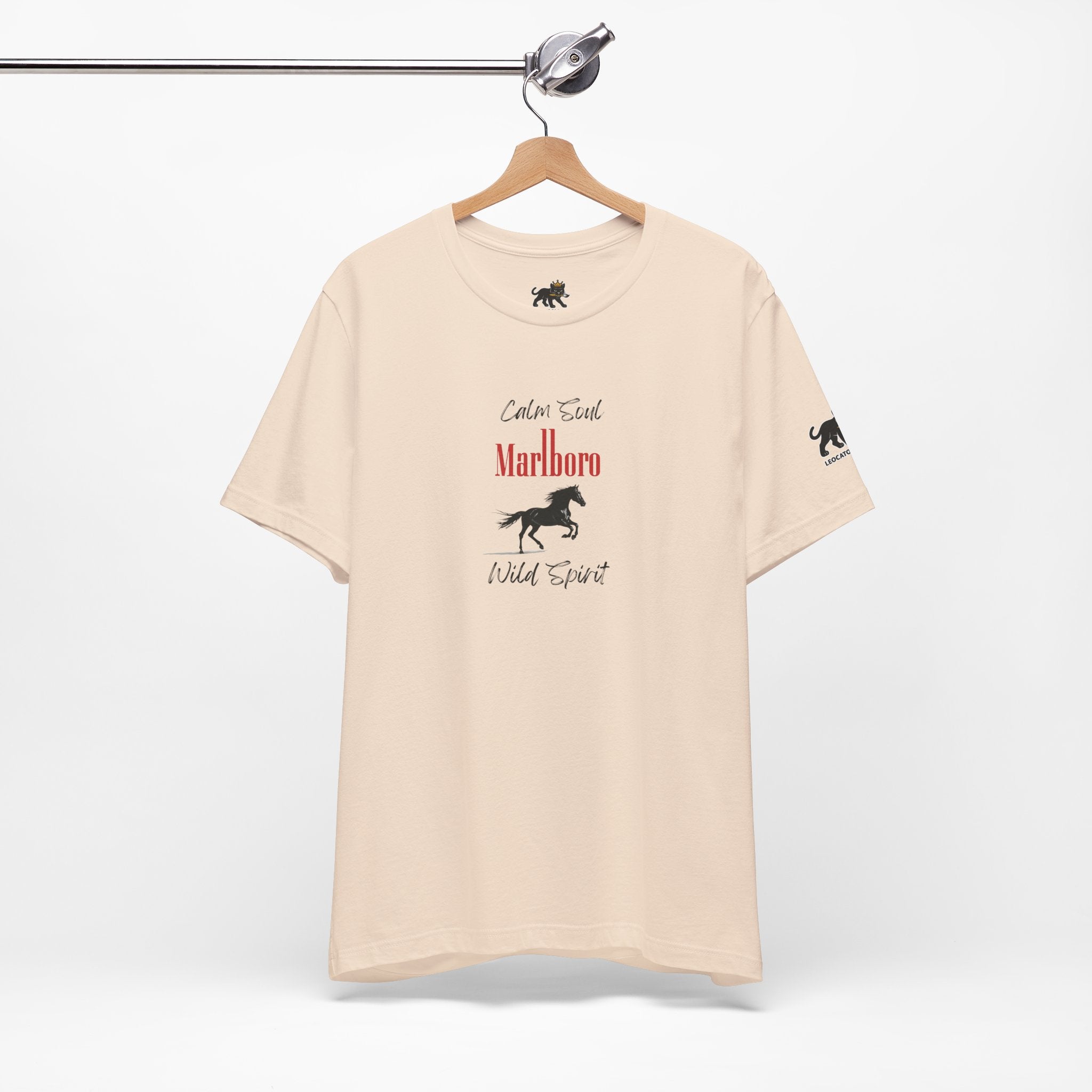 calm soul wild spirit Graphic Tee, Casual Summer Shirt, Marine Life T-Shirt, Gift for Sea Lovers,  high quality