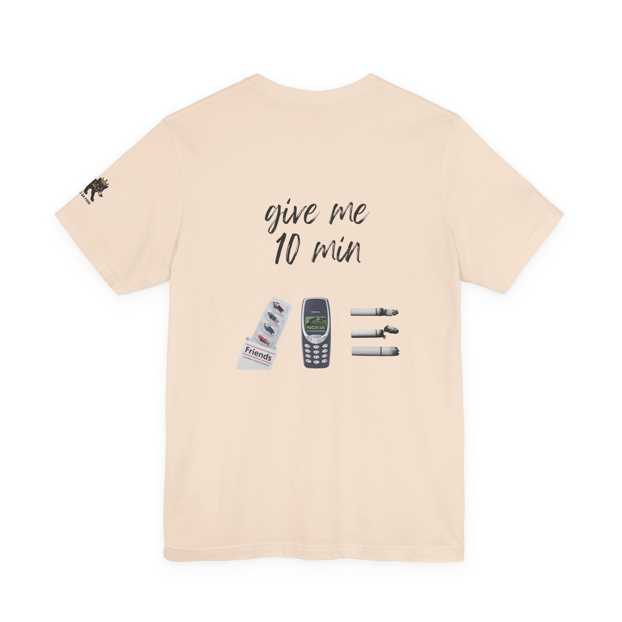 give me 10 min Graphic Tee, Casual Summer Shirt, Marine Life T-Shirt, Gift for Sea Lovers,  high quality