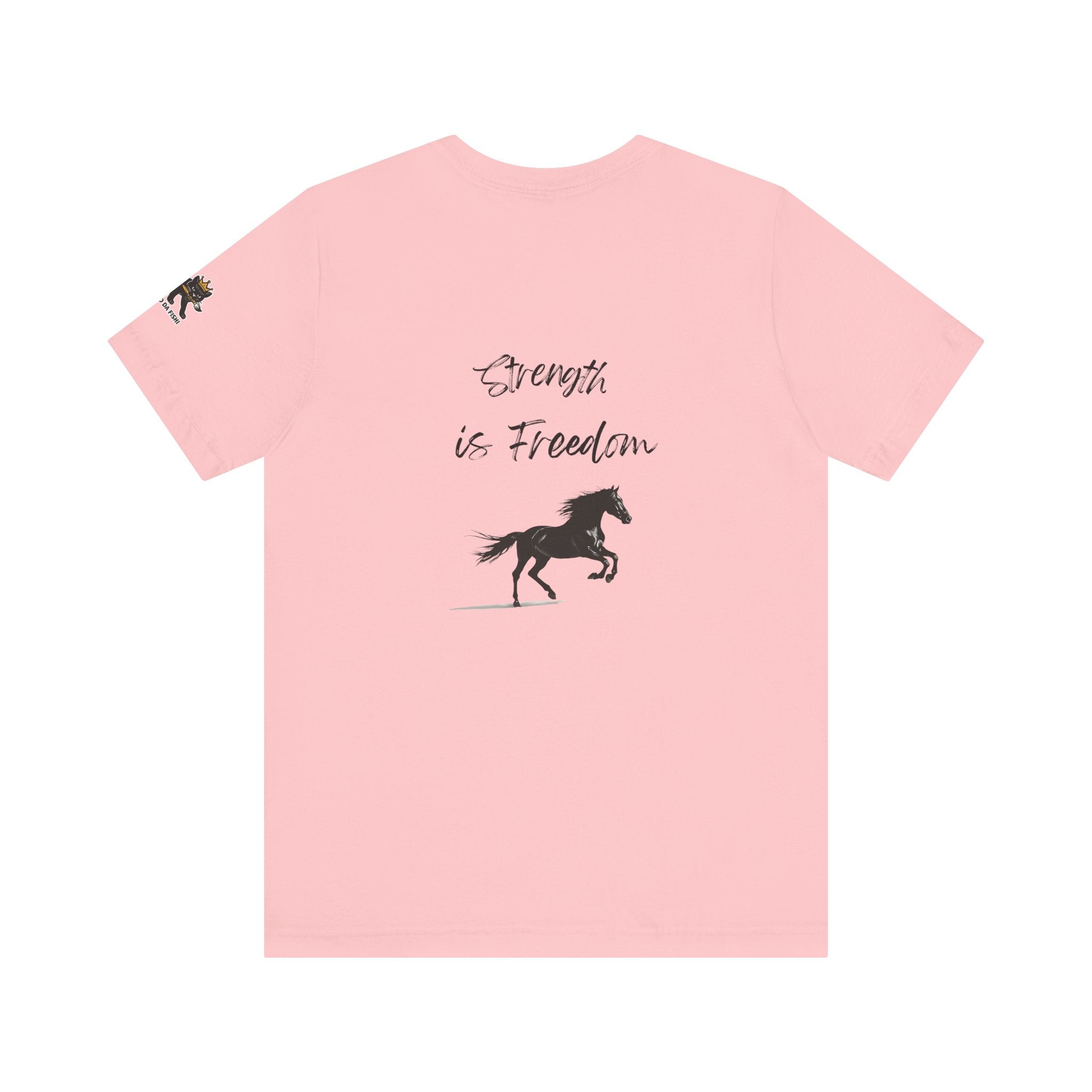 strength is freedom Graphic Tee, Casual Summer Shirt, Marine Life T-Shirt, Gift for Sea Lovers,  high quality