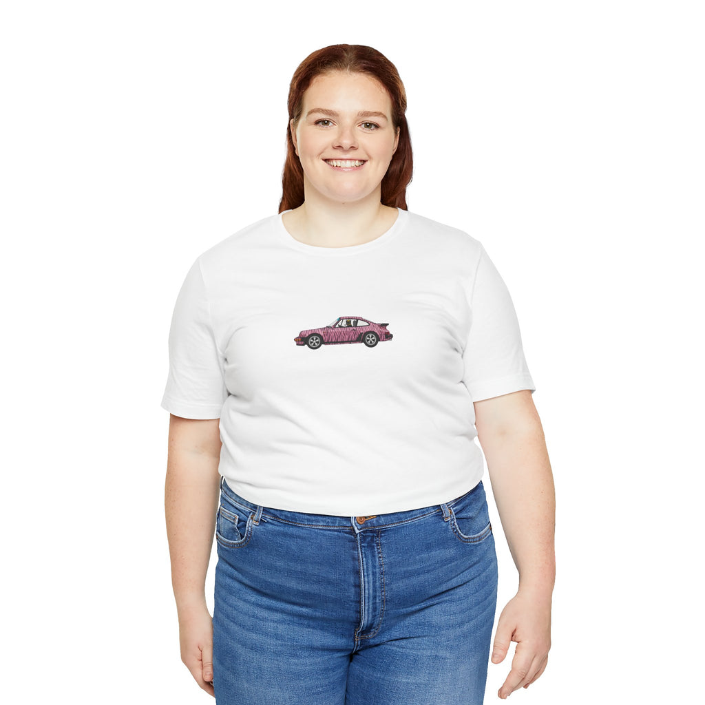 911 pink car unisex , high quality