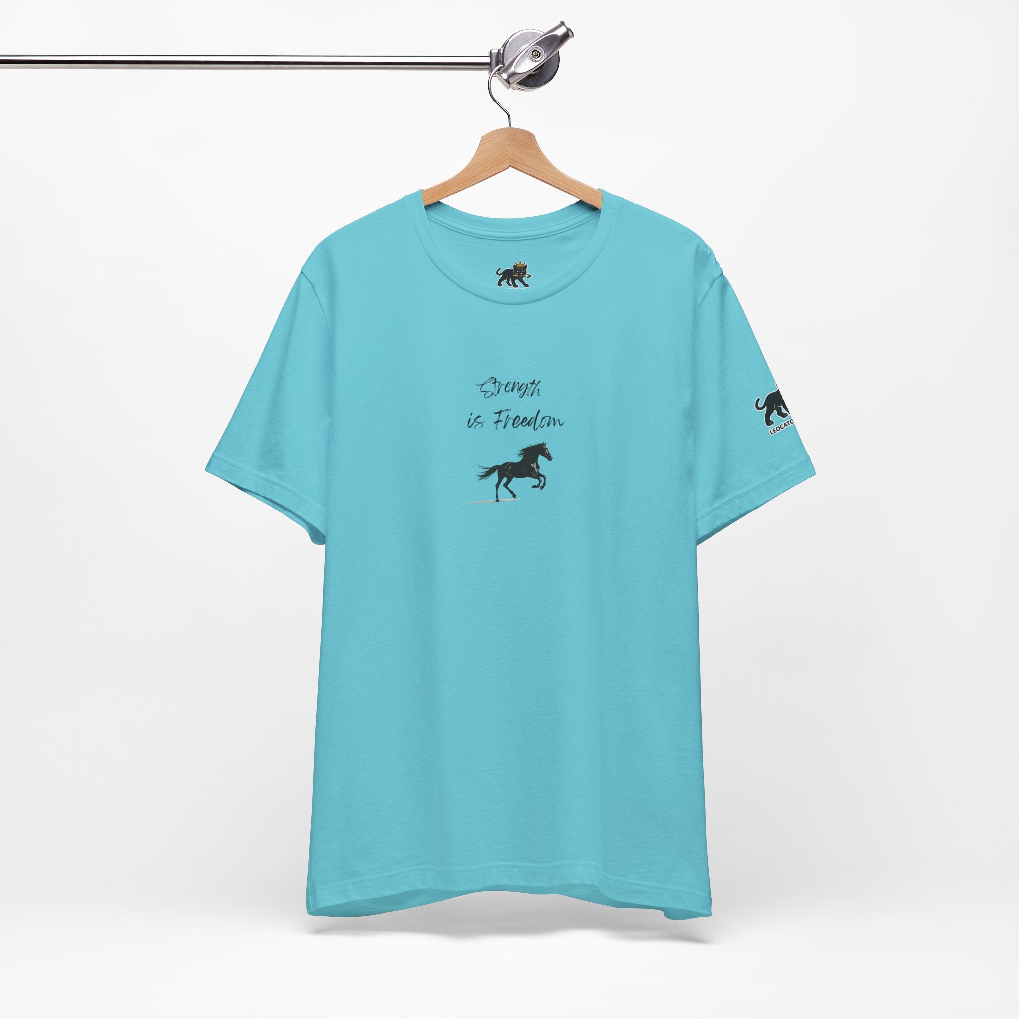 strength is freedom Graphic Tee, Casual Summer Shirt, Marine Life T-Shirt, Gift for Sea Lovers,  high quality