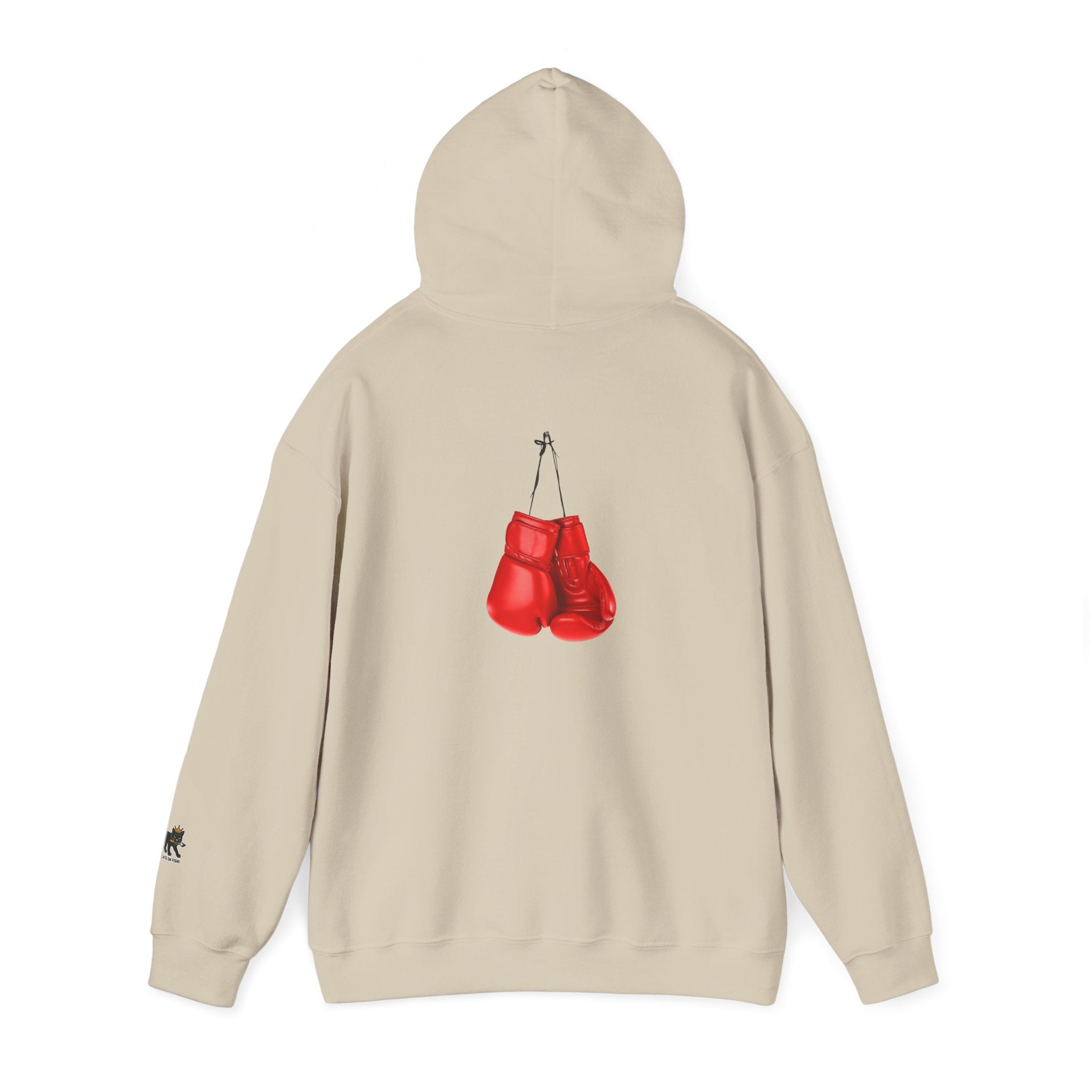 boxing gloves Hooded Sweatshirt, Unisex Casual Hoodie, Perfect Gift for Friends, Inspiring Apparel, Comfortable Daily Wear