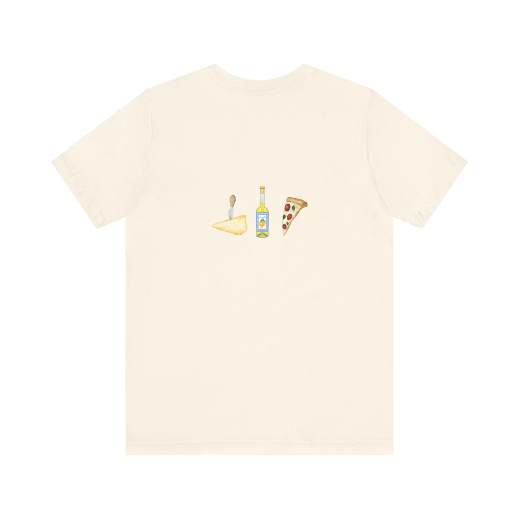 italian food Graphic Tee, Casual Summer Shirt, Marine Life T-Shirt, Gift for Sea Lovers,  high quality