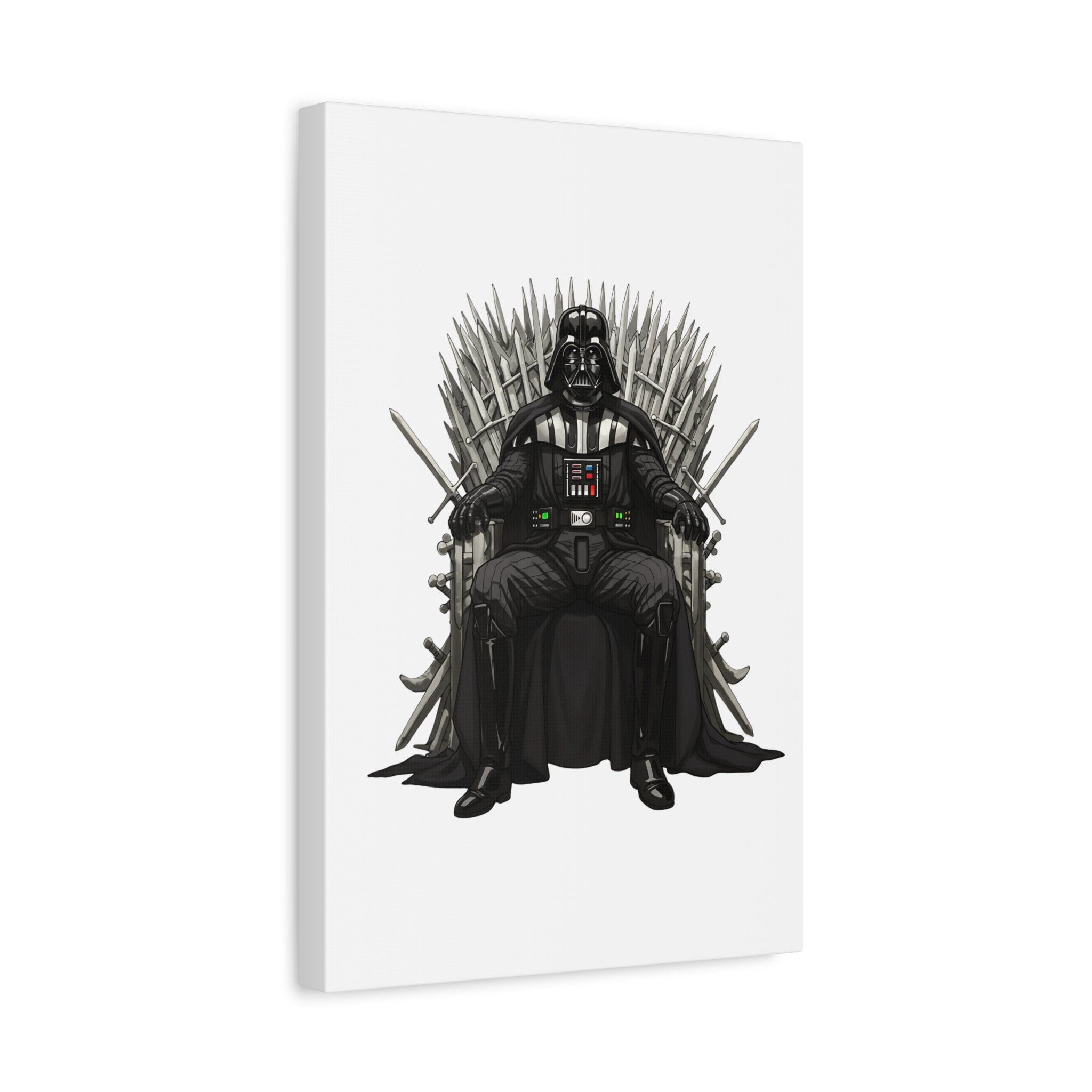 the lord darth vader , thrones of the galaxy   Wall Art, Matte Canvas Print, Home Decor, Sports Gift, Athletic Wall Decor, Gym Decoration