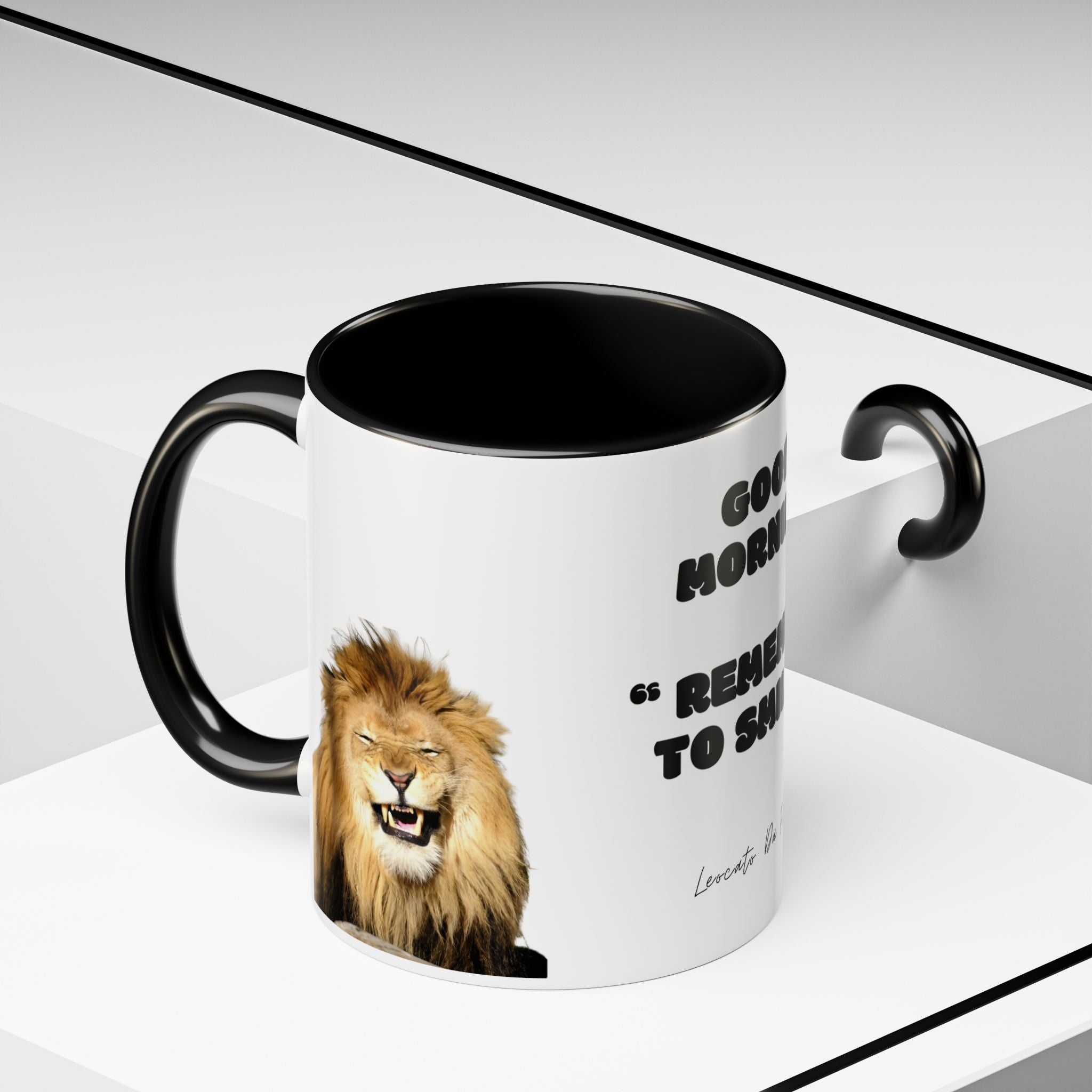 lion smile  Coffee Mug (11, 15oz)
