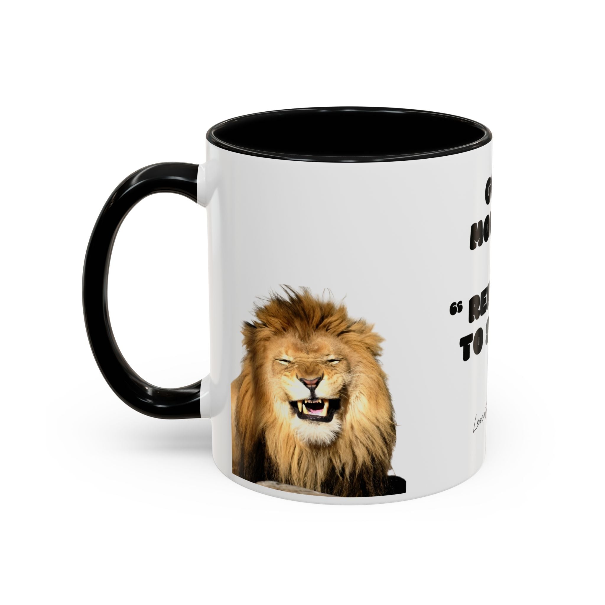 lion smile  Coffee Mug (11, 15oz)