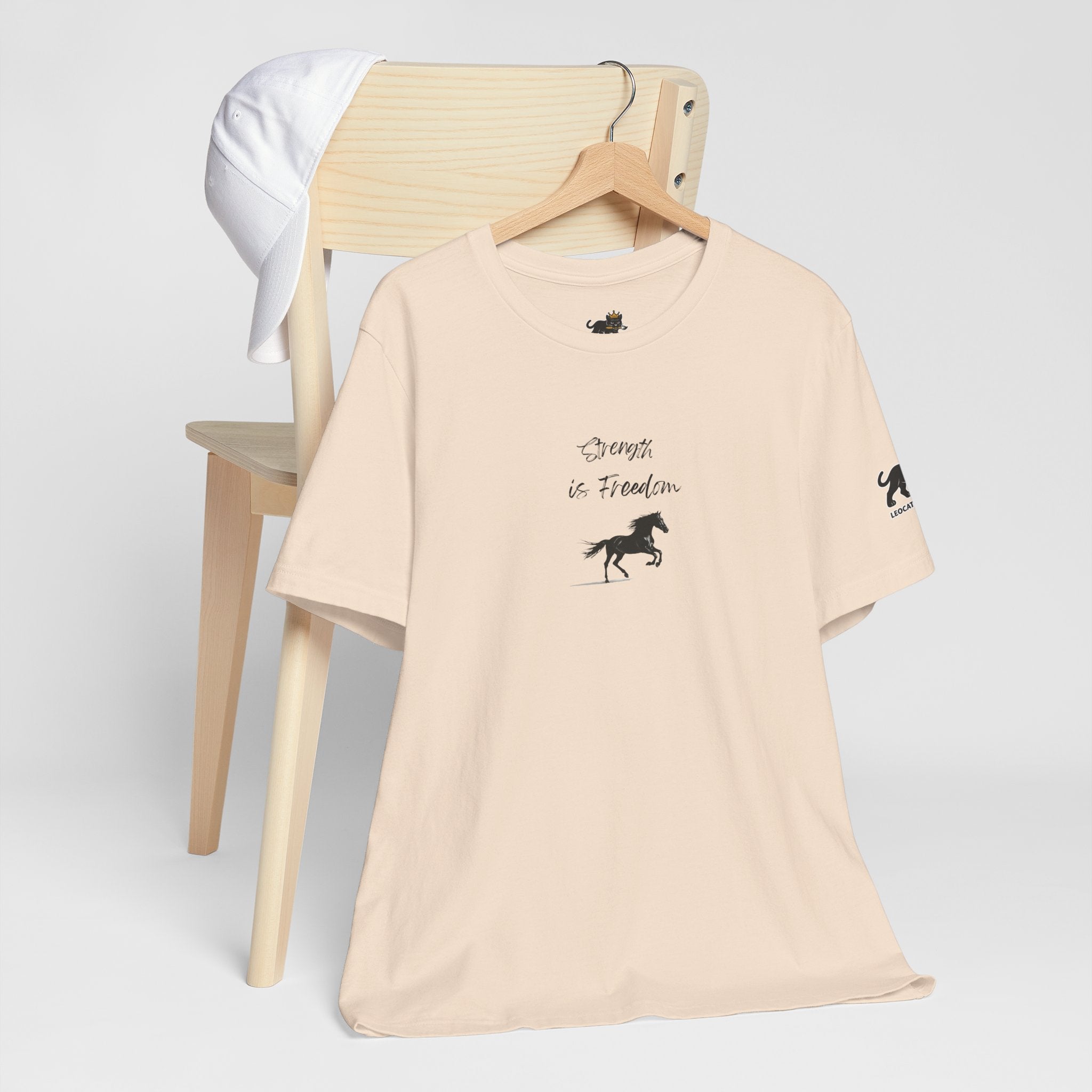 strength is freedom Graphic Tee, Casual Summer Shirt, Marine Life T-Shirt, Gift for Sea Lovers,  high quality