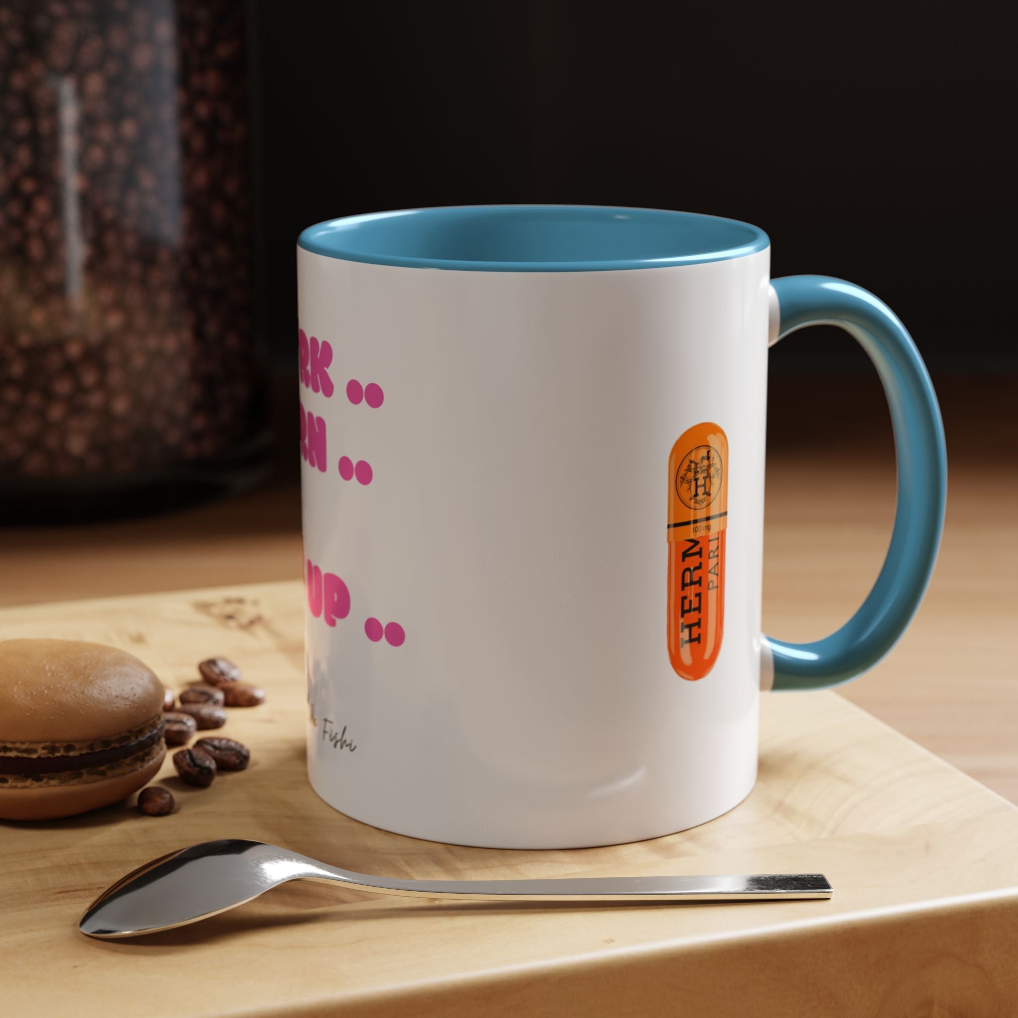 work earn dos up  Coffee Mug (11, 15oz)