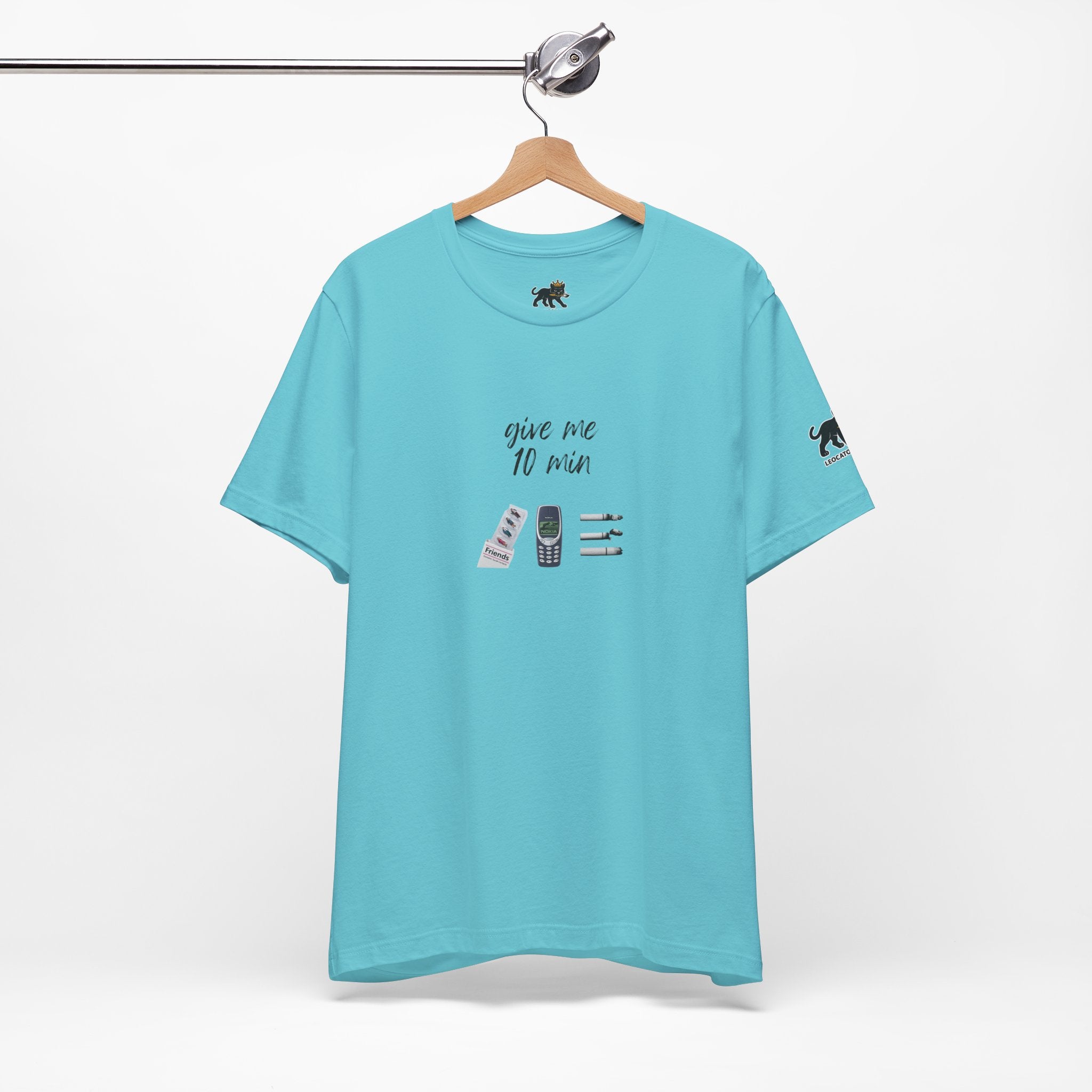 give me 10 min Graphic Tee, Casual Summer Shirt, Marine Life T-Shirt, Gift for Sea Lovers,  high quality